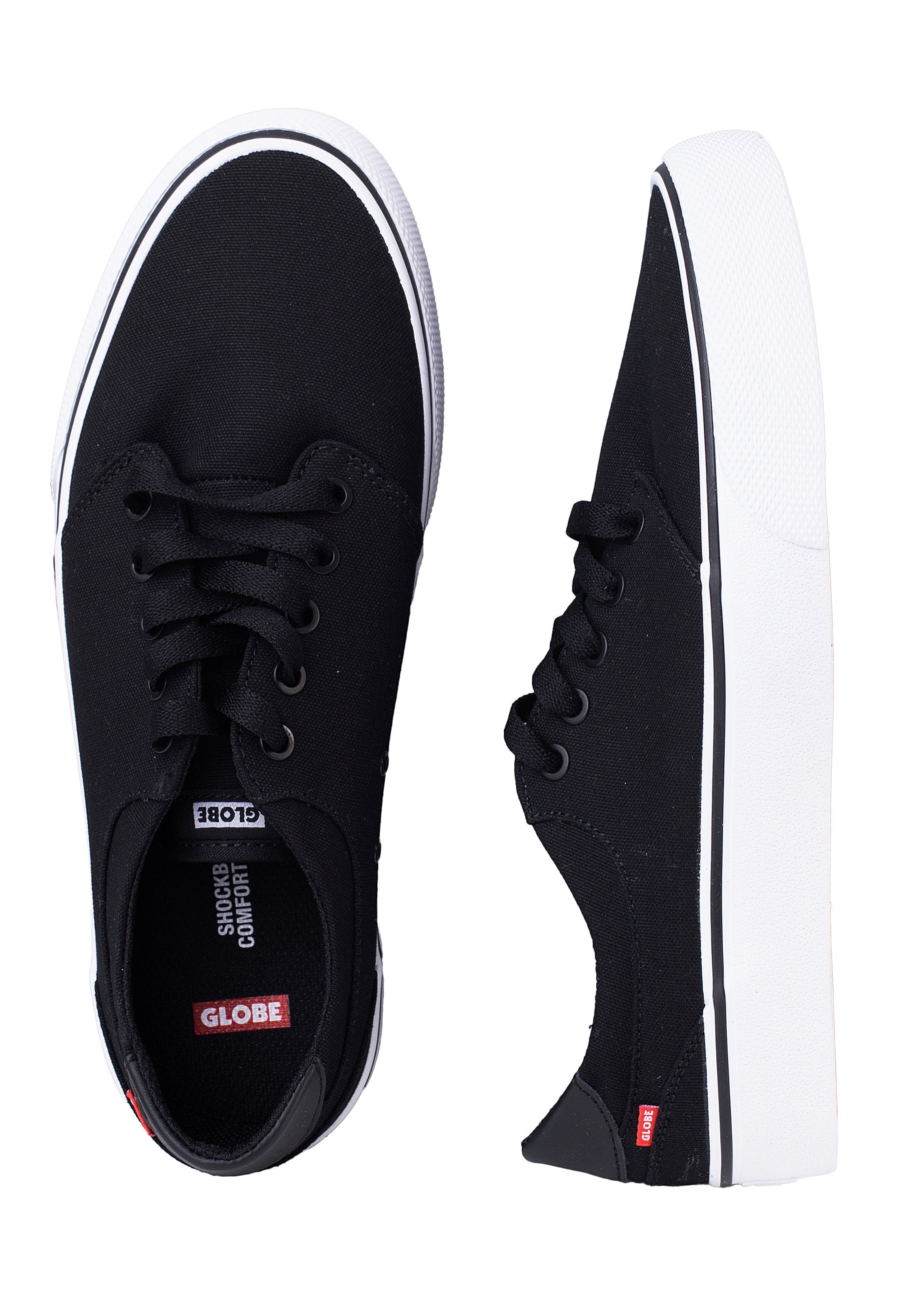 Globe - Goodstock Black/White - Shoes | Men-Image