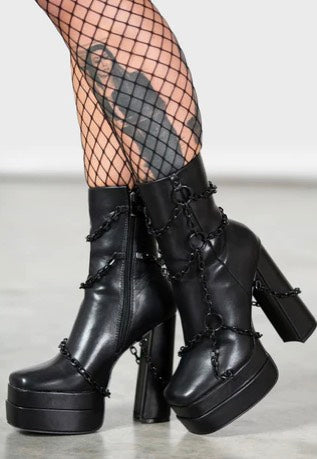 Killstar - Gloomed And Doomed Black - Girl Shoes | Women-Image