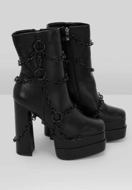 Killstar - Gloomed And Doomed Black - Girl Shoes | Women-Image