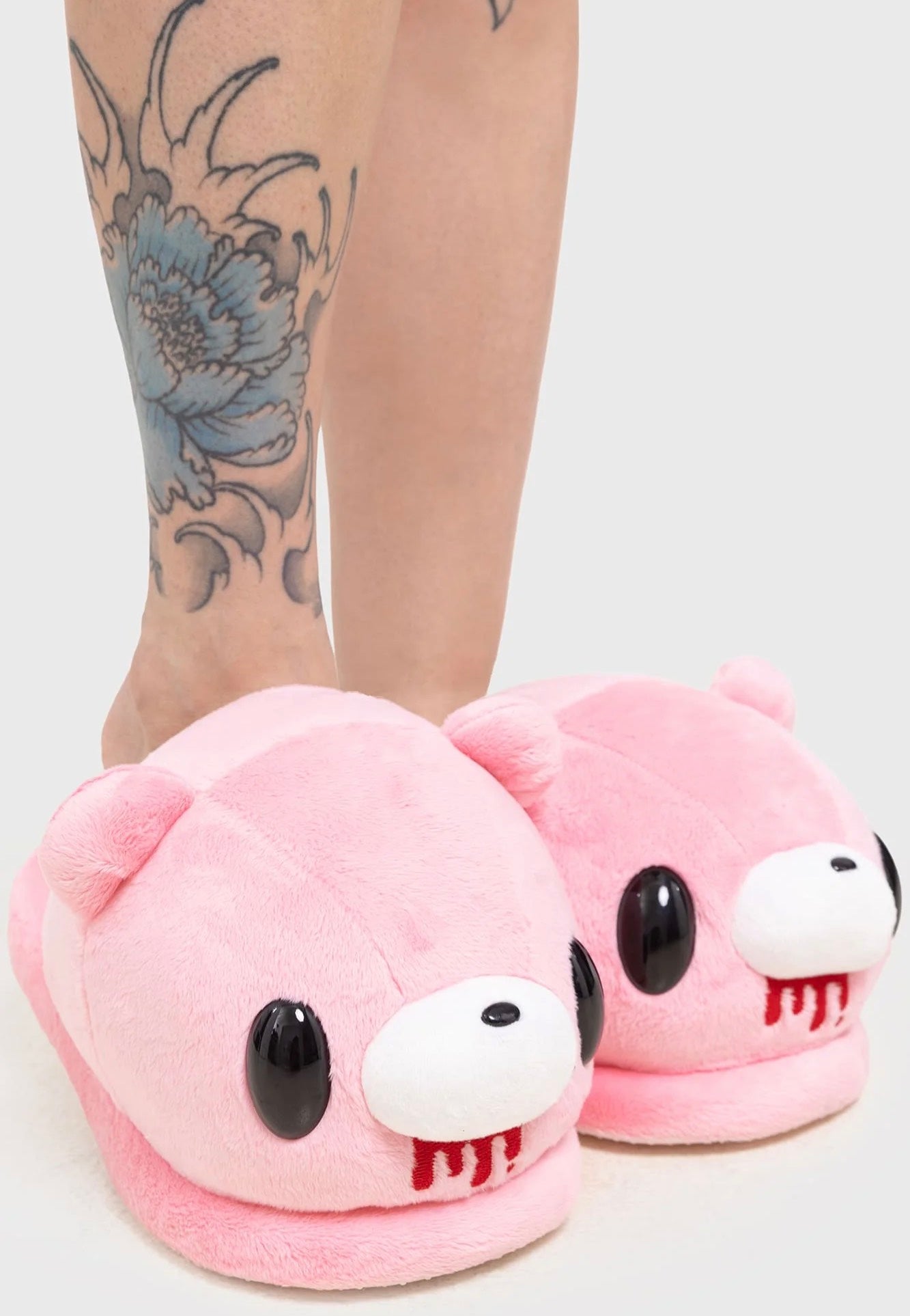 Killstar x Gloomy Bear - Gloomy Bear Pink - Girl Slippers | Women-Image