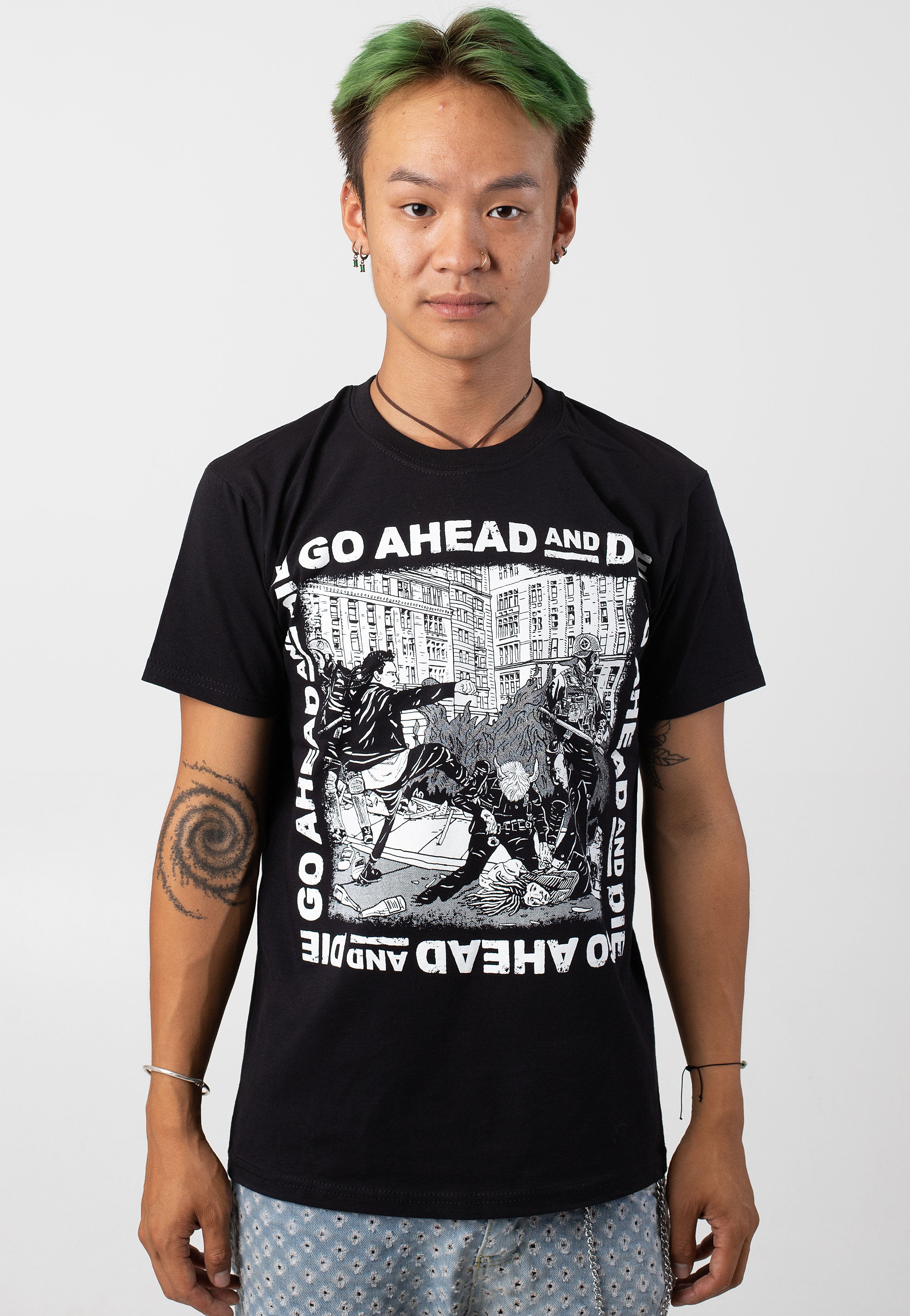 Go Ahead And Die - G.A.A.D. - T-Shirt | Men-Image