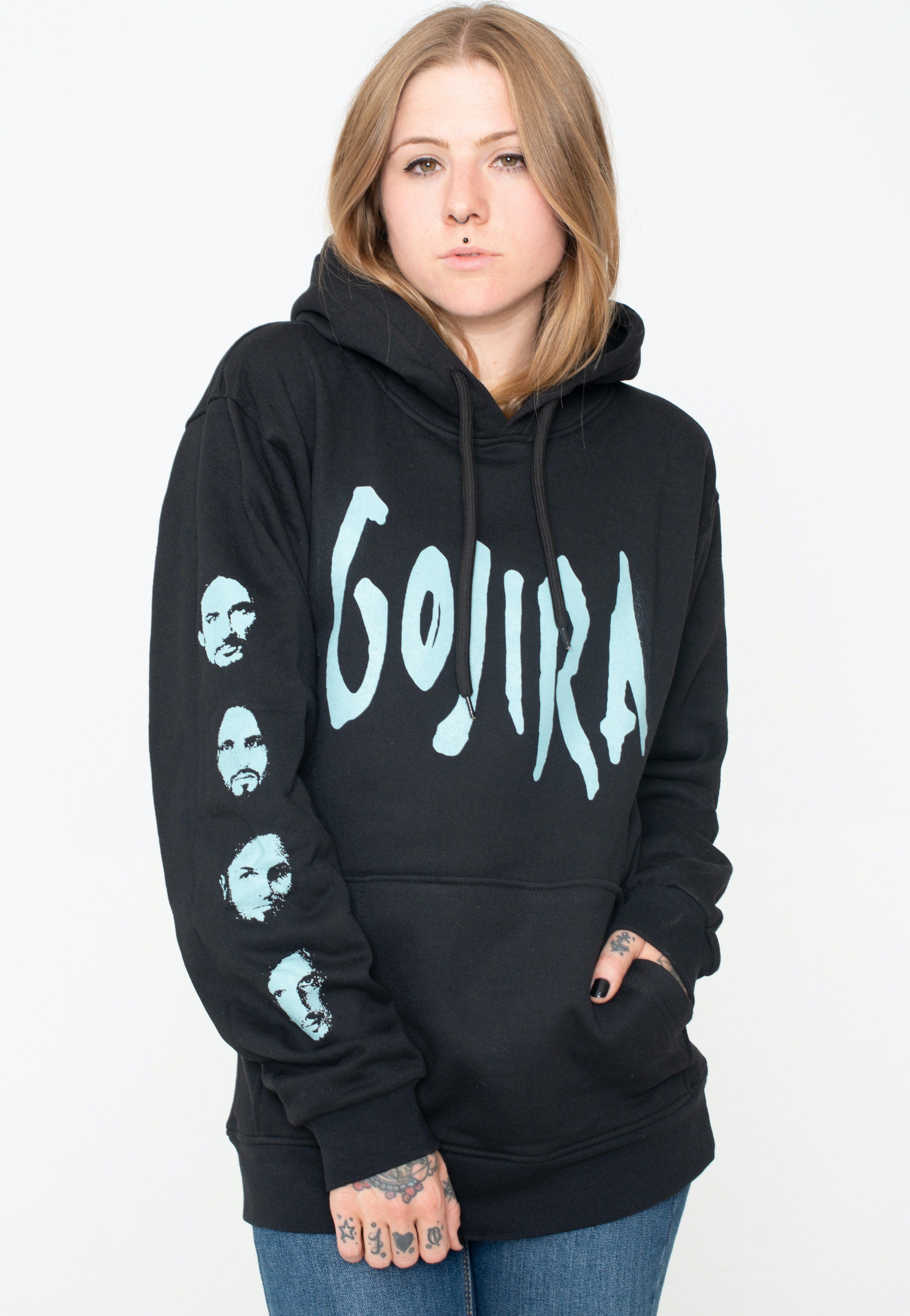 Gojira - Fortitude Faces - Hoodie | Women-Image