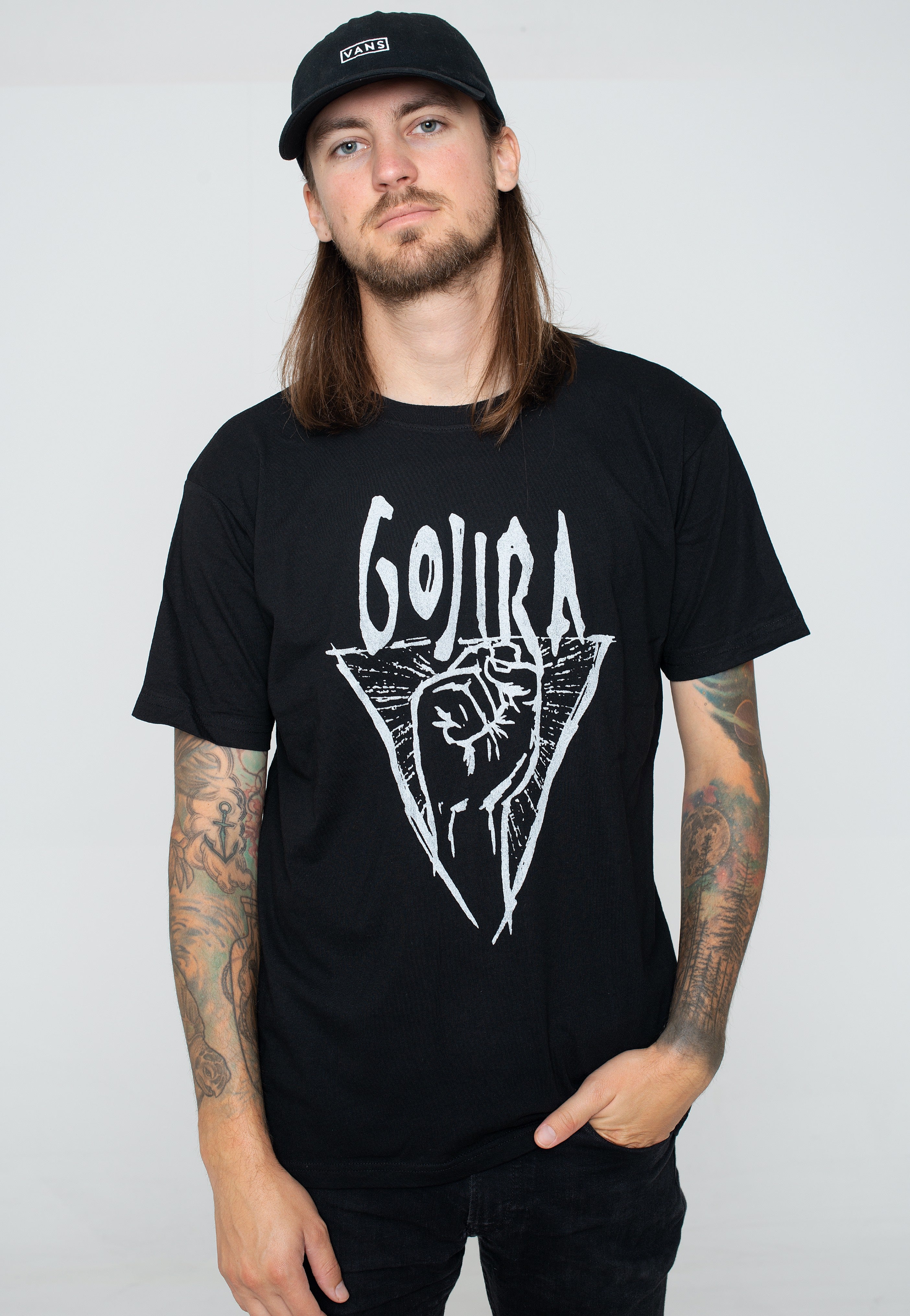 Gojira - Grey Power Glove - T-Shirt | Men-Image