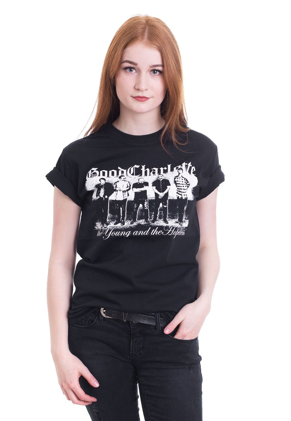 Good Charlotte - Wall Photo - T-Shirt | Women-Image