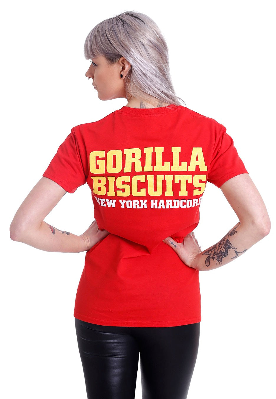 Gorilla Biscuits - Hold Your Ground Red - T-Shirt | Women-Image