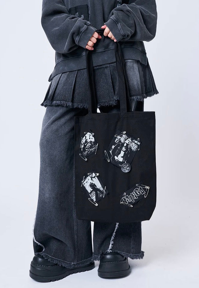 Minga London - Gothic Romance Black - Tote Bag | Neutral-Image