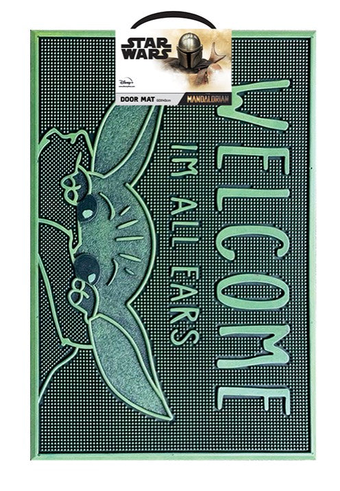 The Mandalorian - Welcome I'm All Ears Rubber - Doormat | Neutral-Image