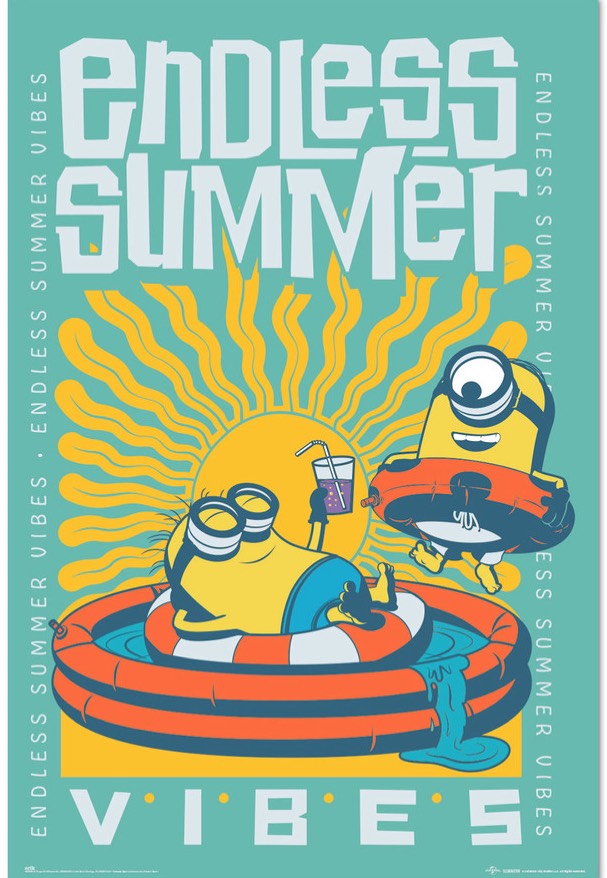 Minions - Endless Summer Vibes Maxi - Poster | Neutral-Image