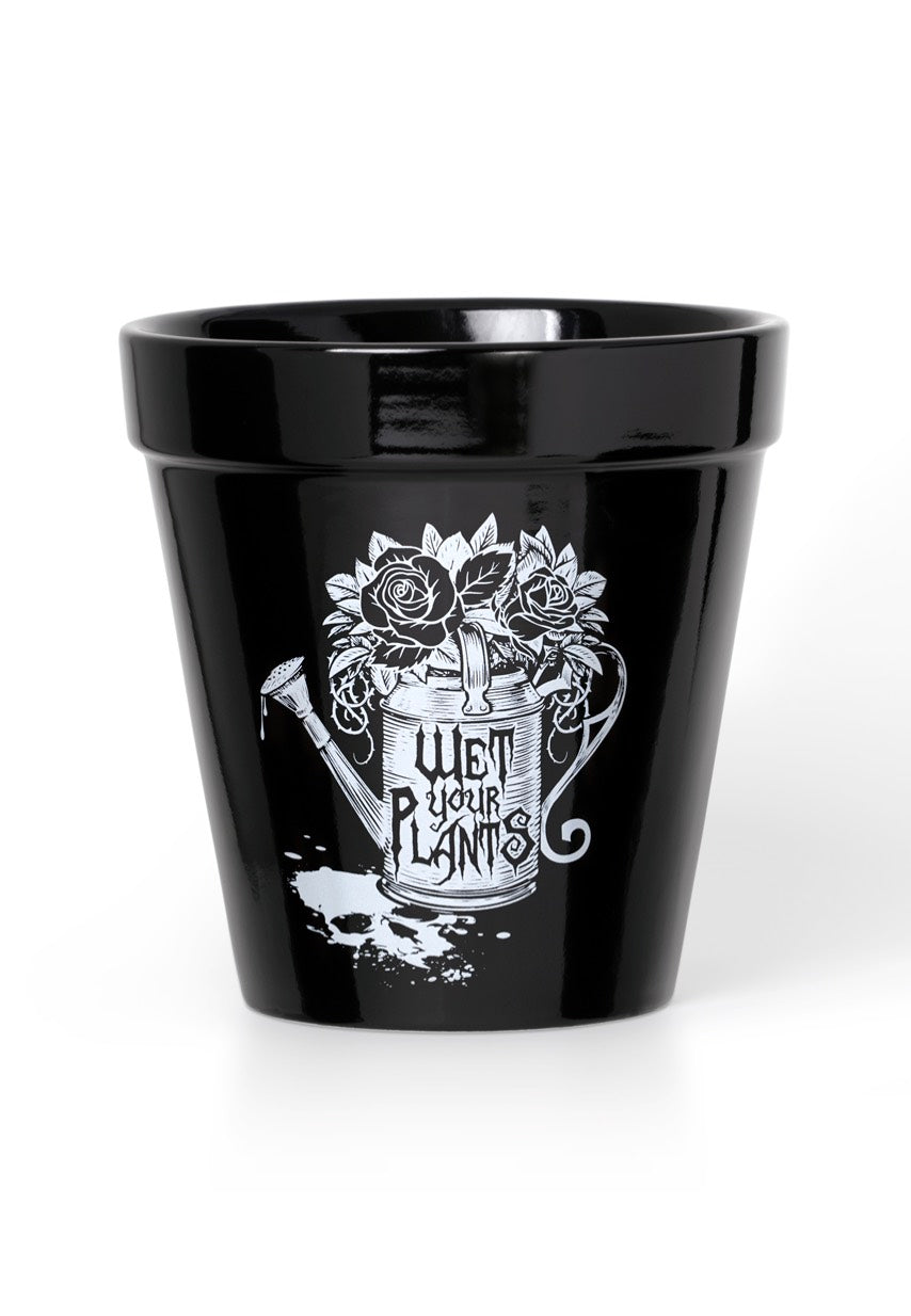 Alchemy England - Wet Your Plants - Plant Pot | Neutral-Image