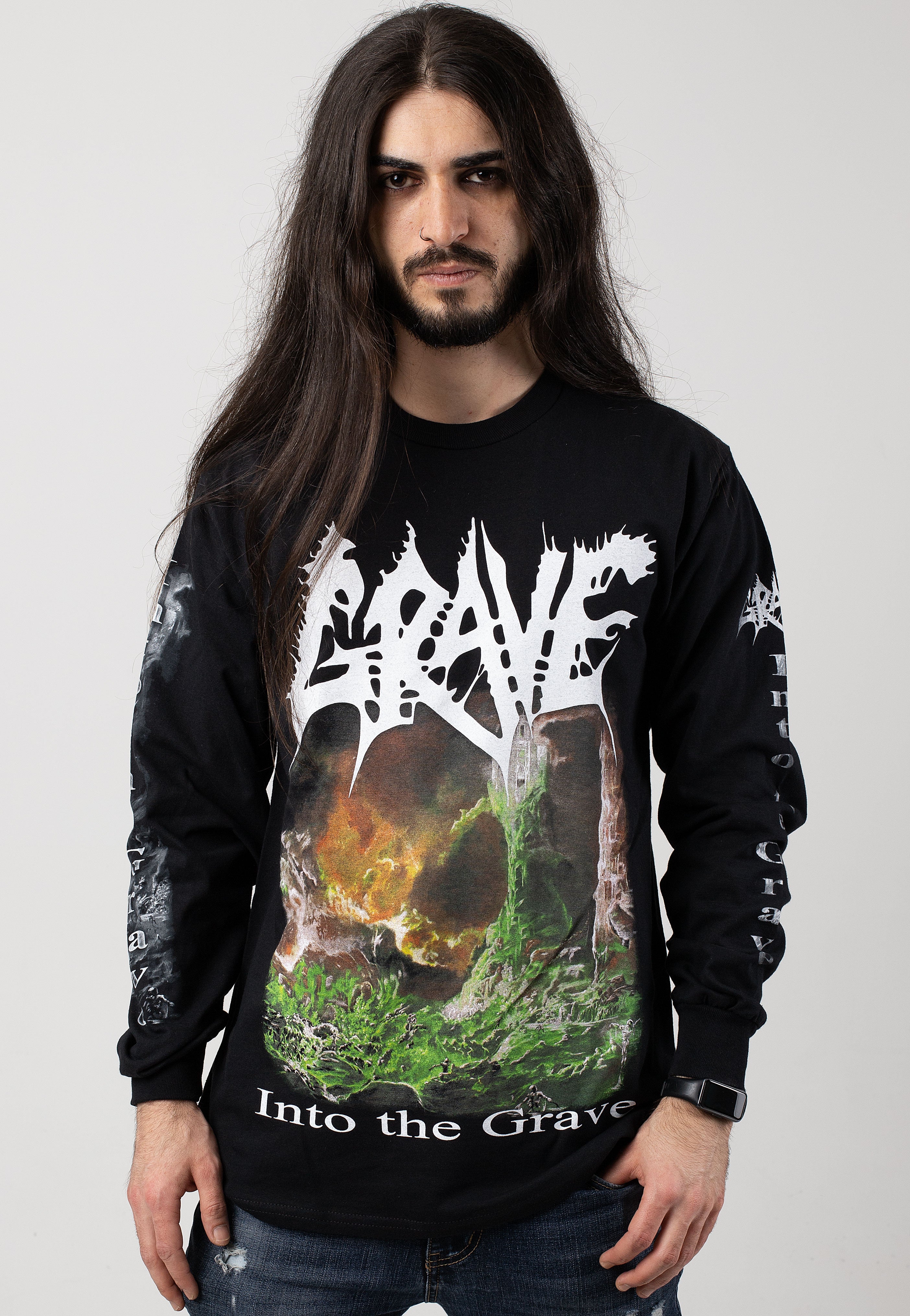 Grave - Into The Grave - Longsleeve | Men-Image