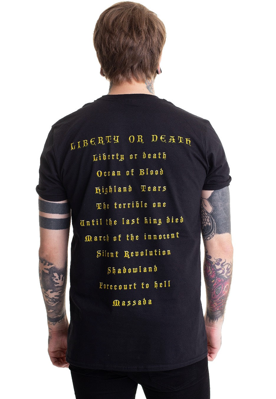 Grave Digger - Liberty Or Death - T-Shirt | Men-Image