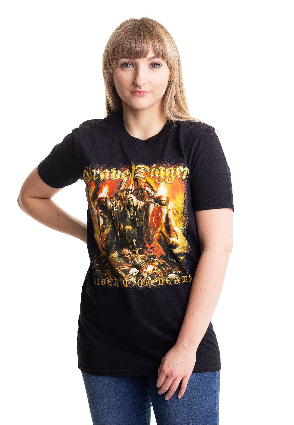 Grave Digger - Liberty Or Death - T-Shirt | Women-Image