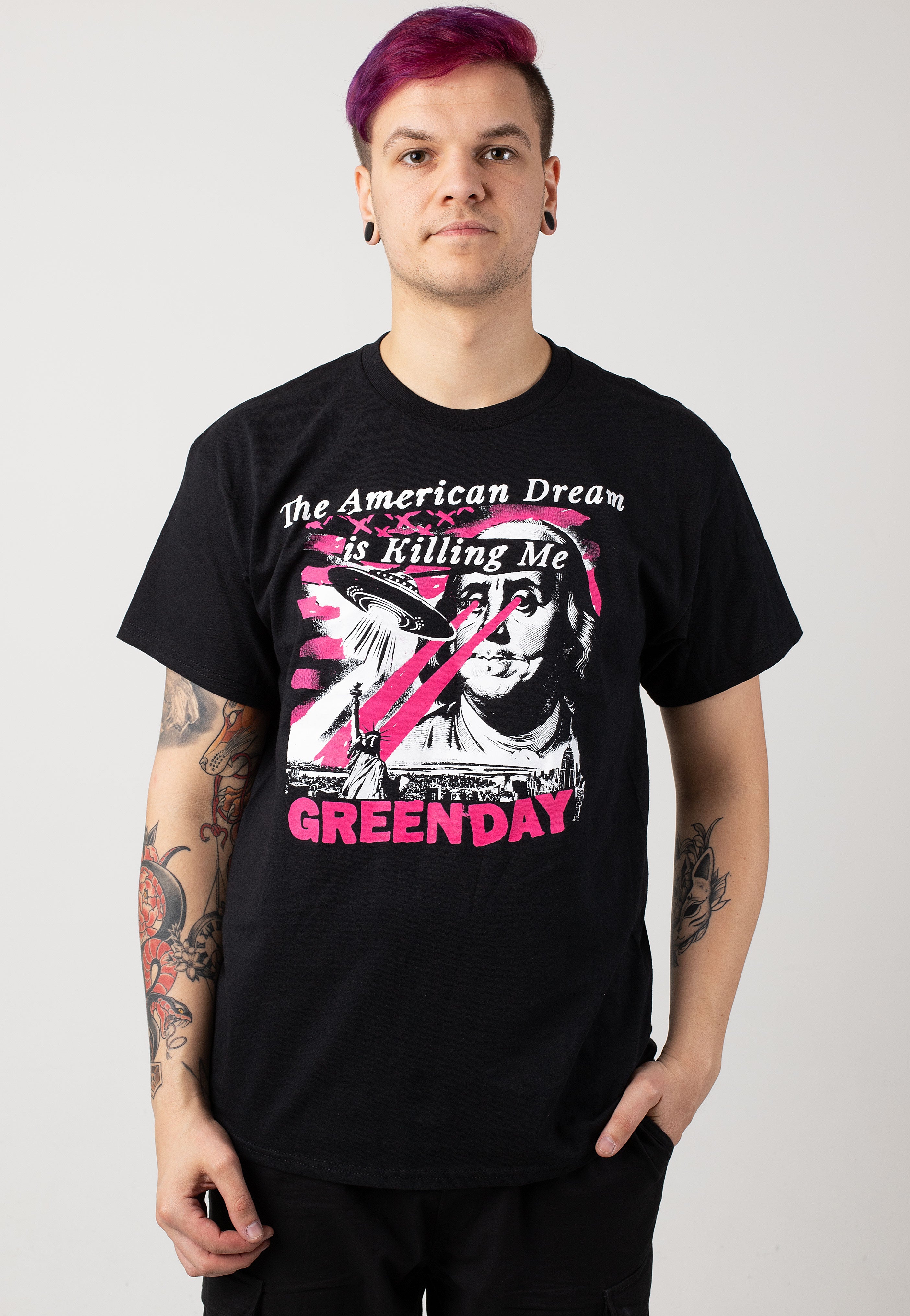 Green Day - American Dream Abduction - T-Shirt | Men-Image