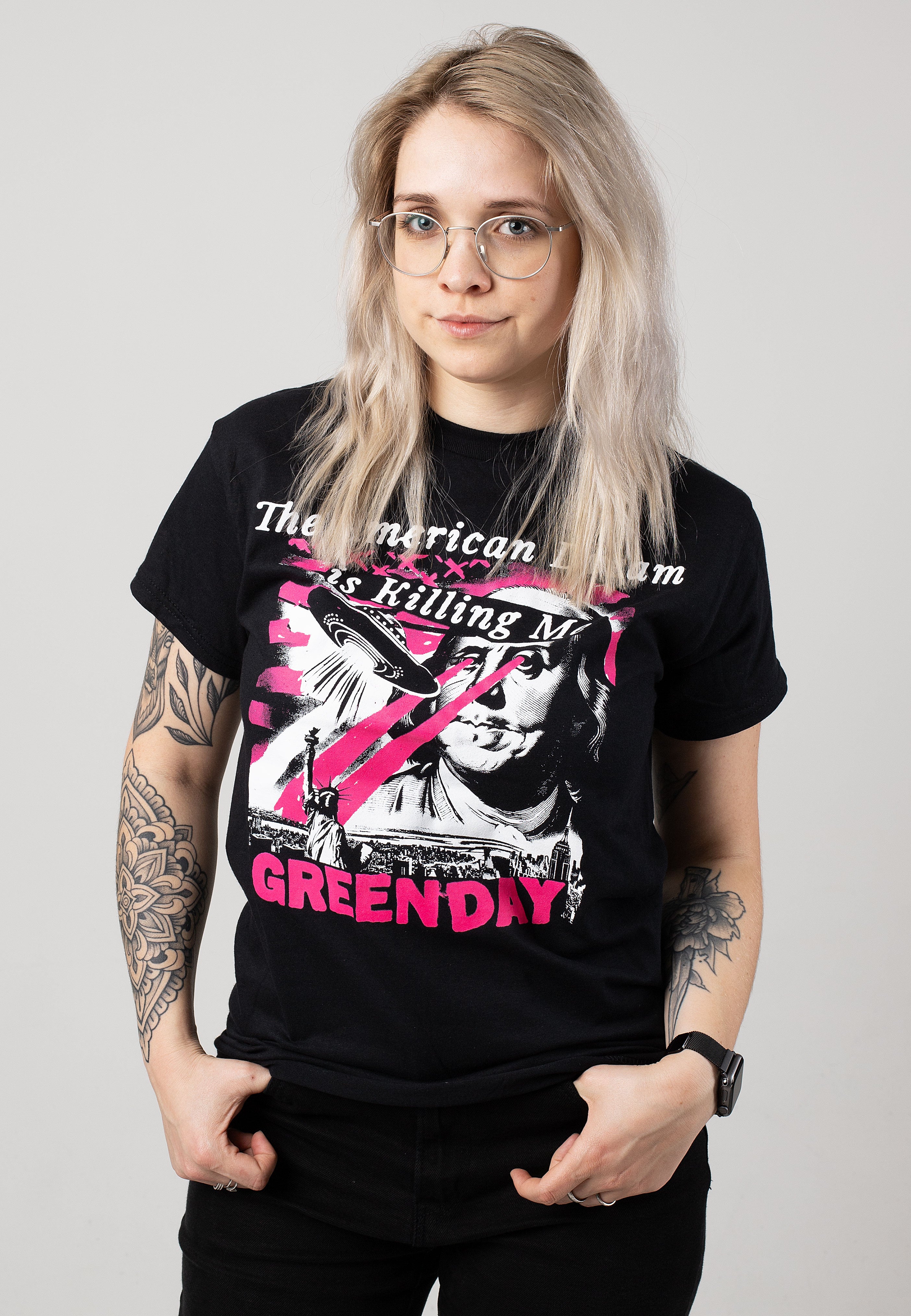 Green Day - American Dream Abduction - T-Shirt | Women-Image