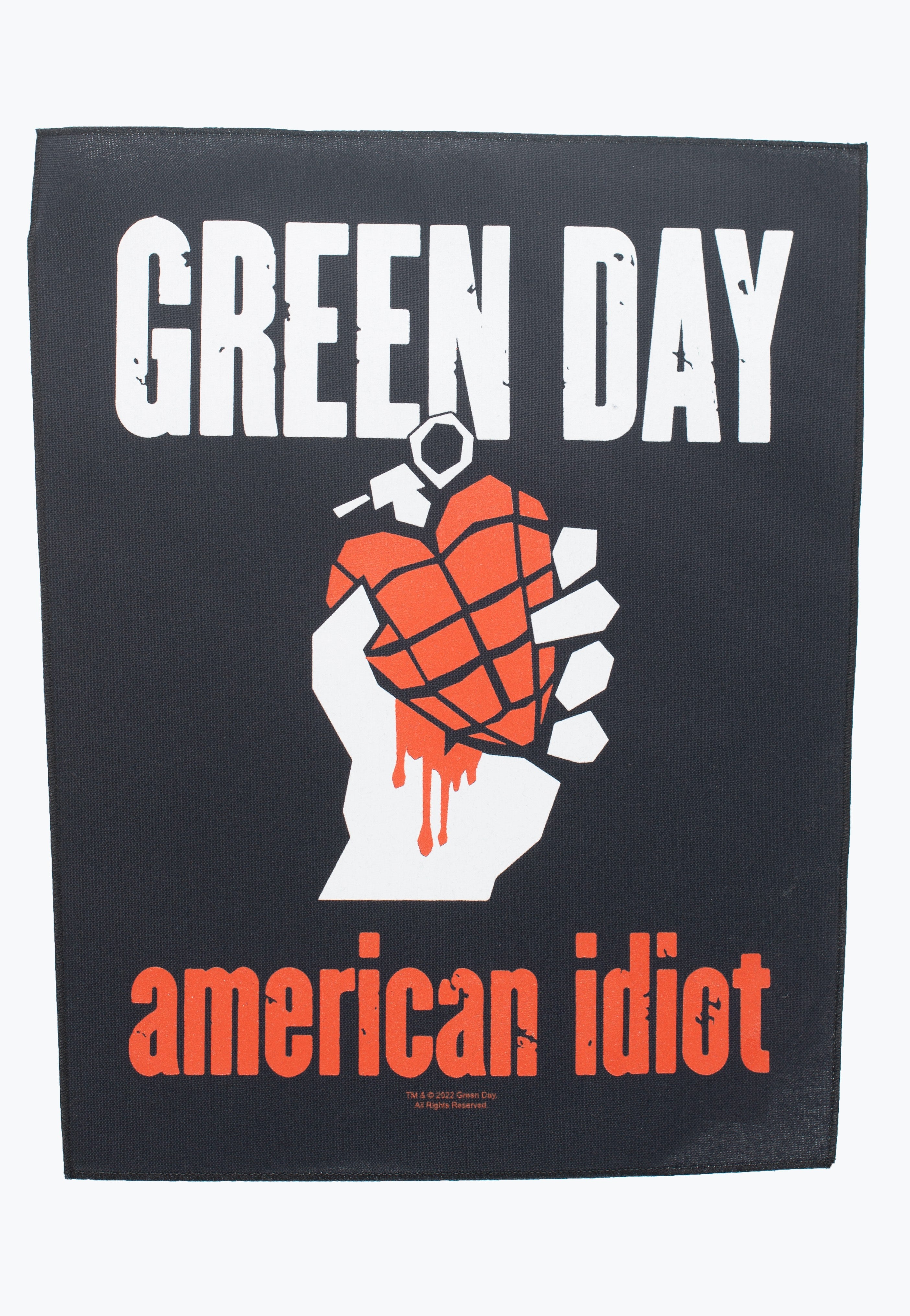 Green Day - American Idiot - Backpatch | Neutral-Image