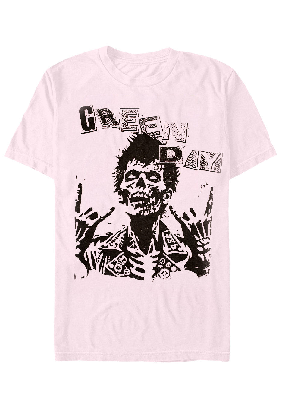 Green Day - Billie Joe Zombie Pink - T-Shirt | Neutral-Image