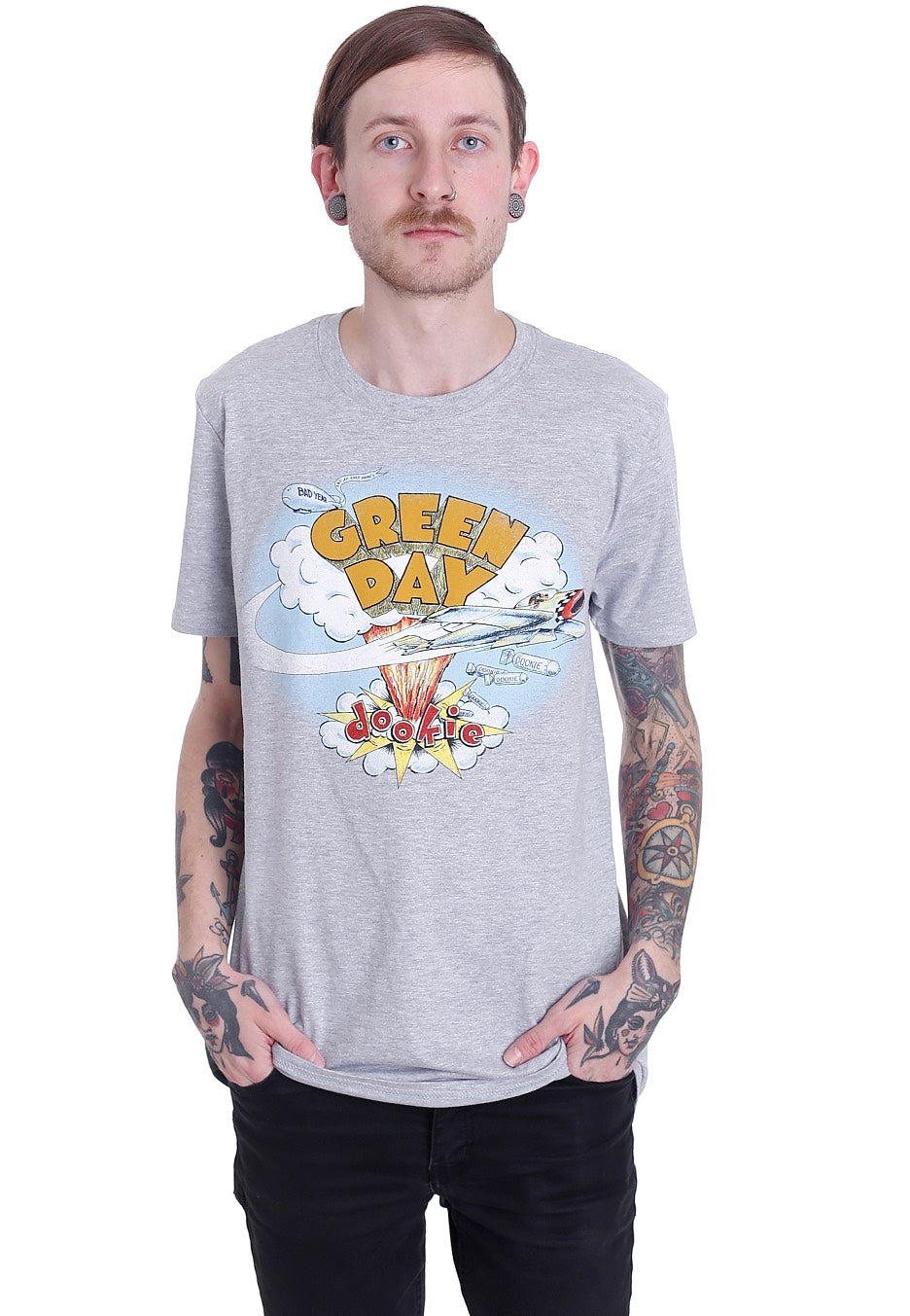 Green Day - Dookie Grey - T-Shirt | Men-Image