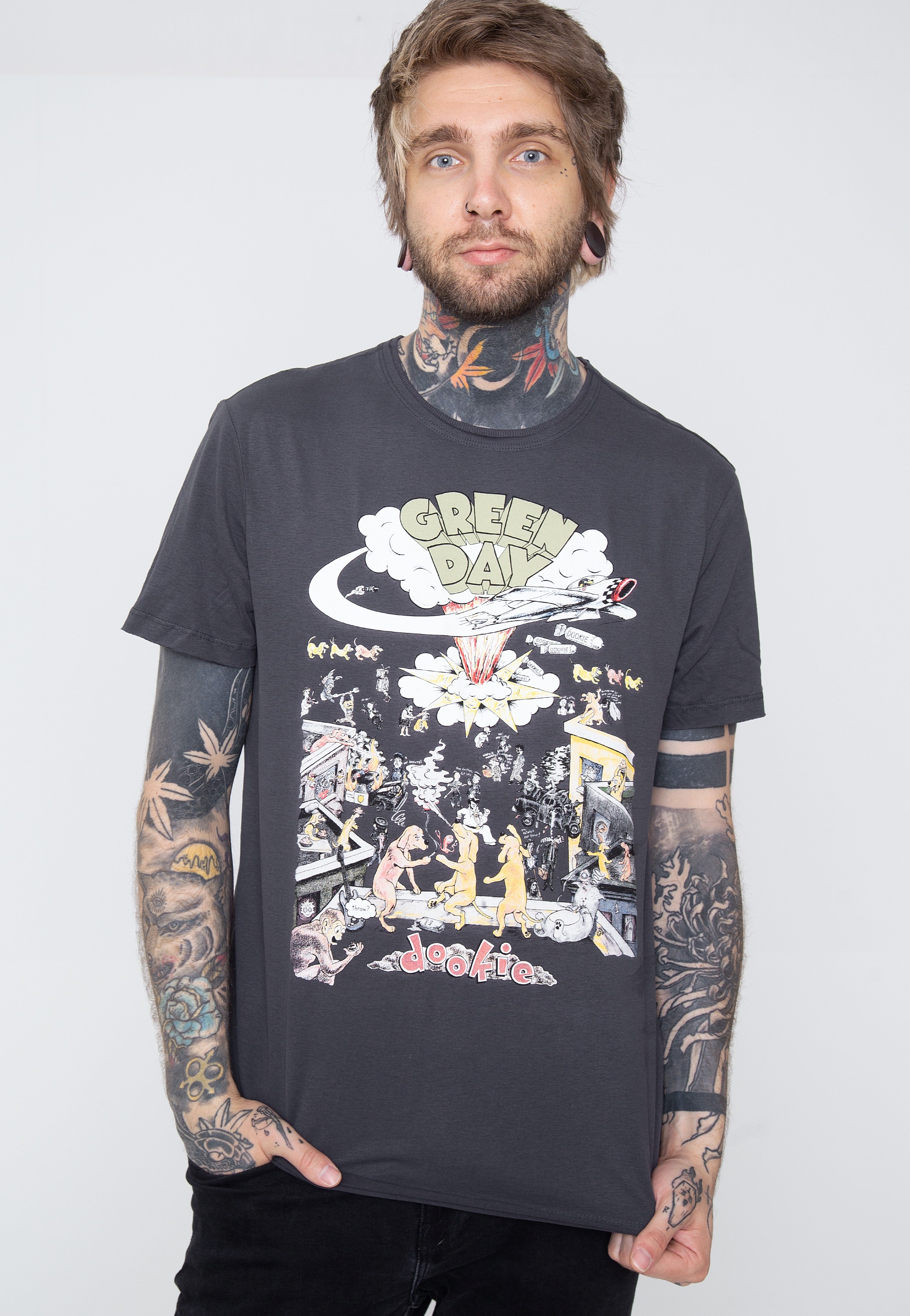 Green Day - Dookie Charcoal - T-Shirt | Men-Image