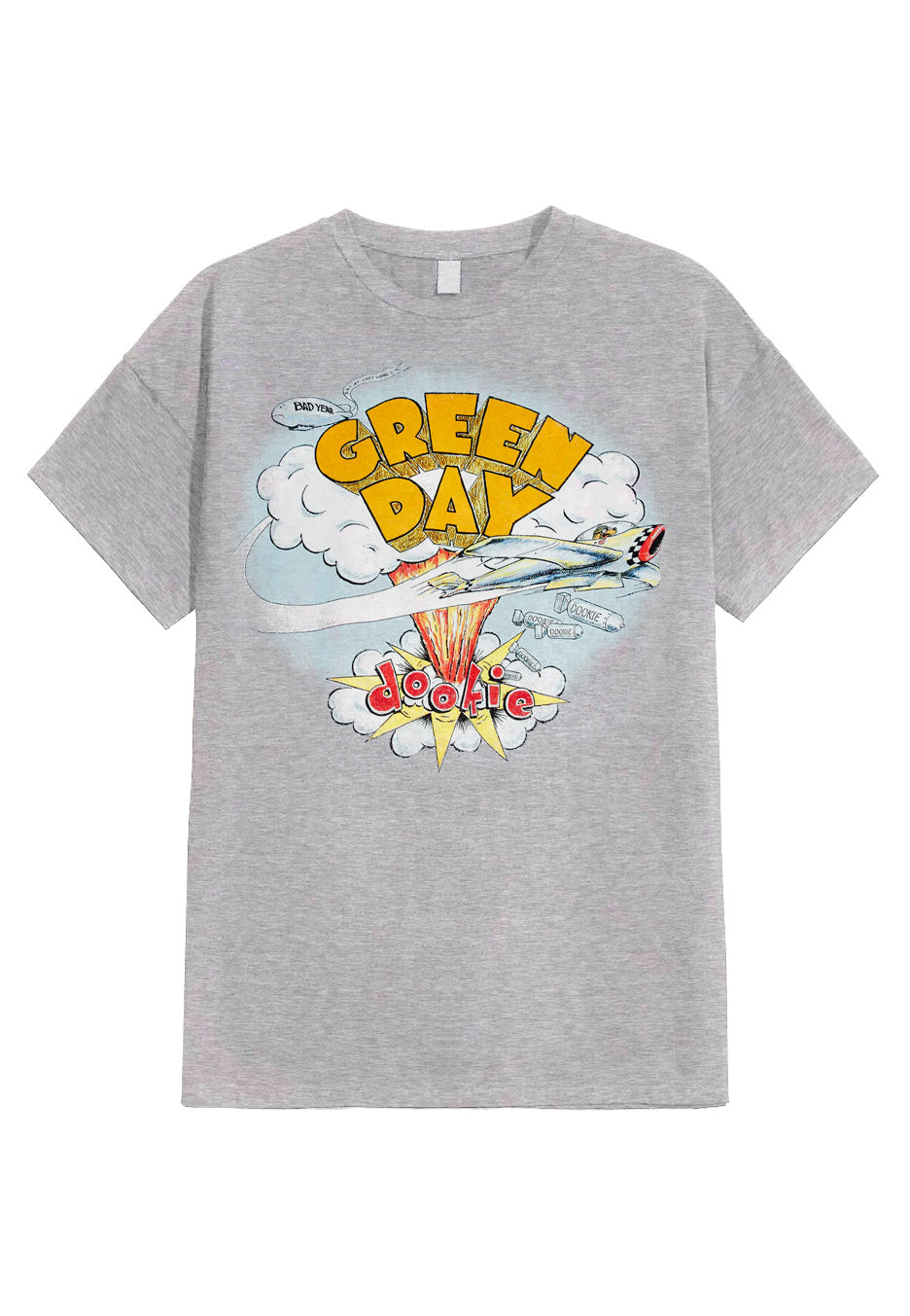 Green Day - Dookie Grey - T-Shirt | Neutral-Image