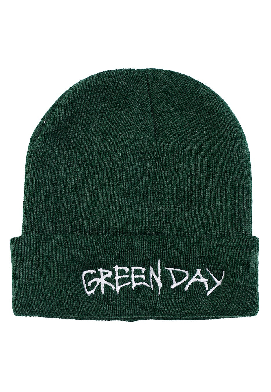 Green Day - Logo Dark Green - Beanie | Neutral-Image