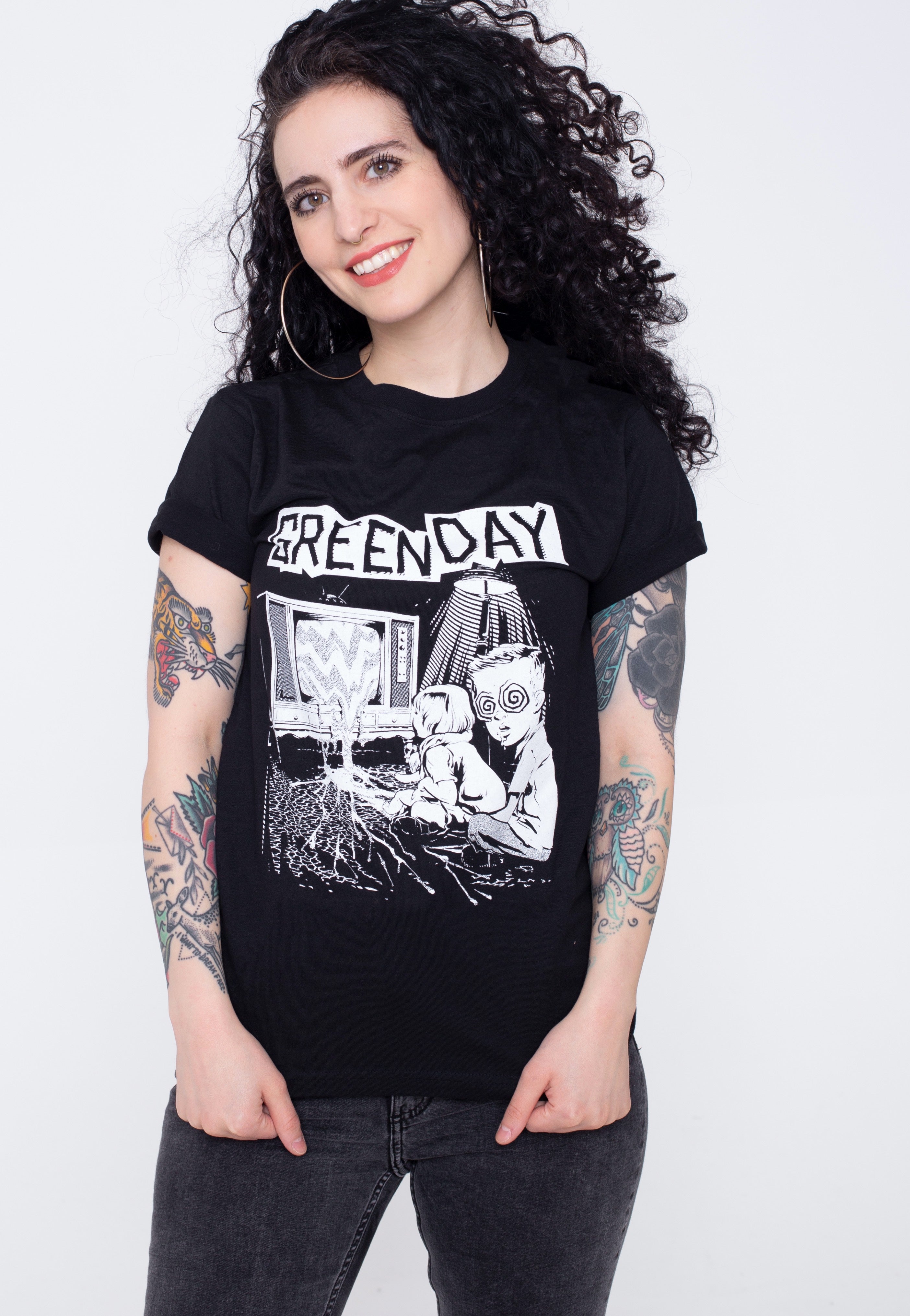 Green Day - TV Wasteland - T-Shirt | Women-Image