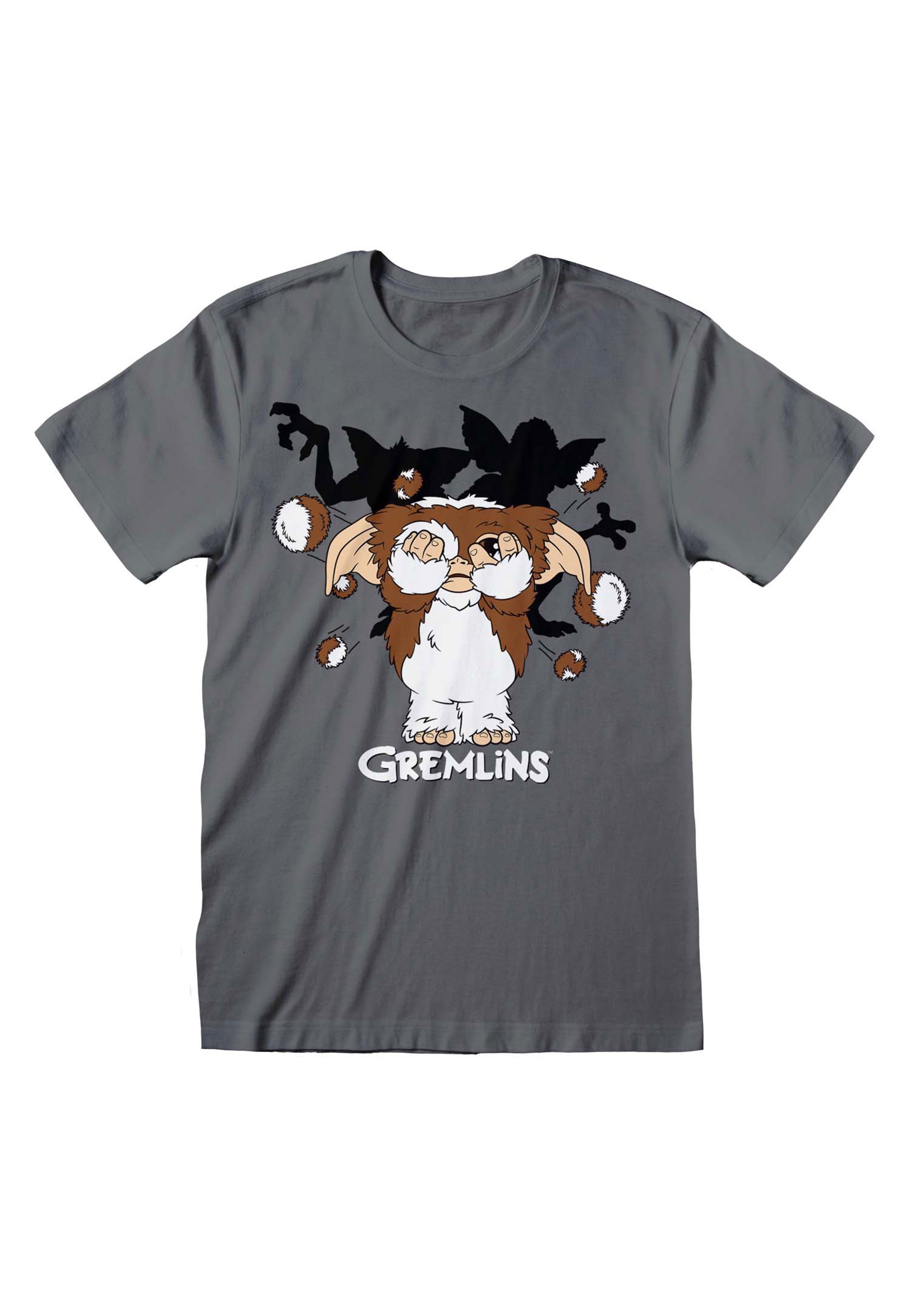 Gremlins - Fur Balls Charcoal - T-Shirt | Women-Image