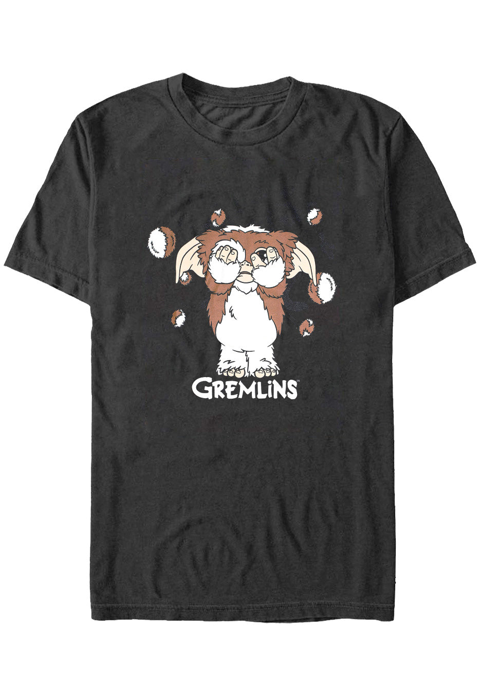 Gremlins - Fur Balls Charcoal - T-Shirt | Neutral-Image