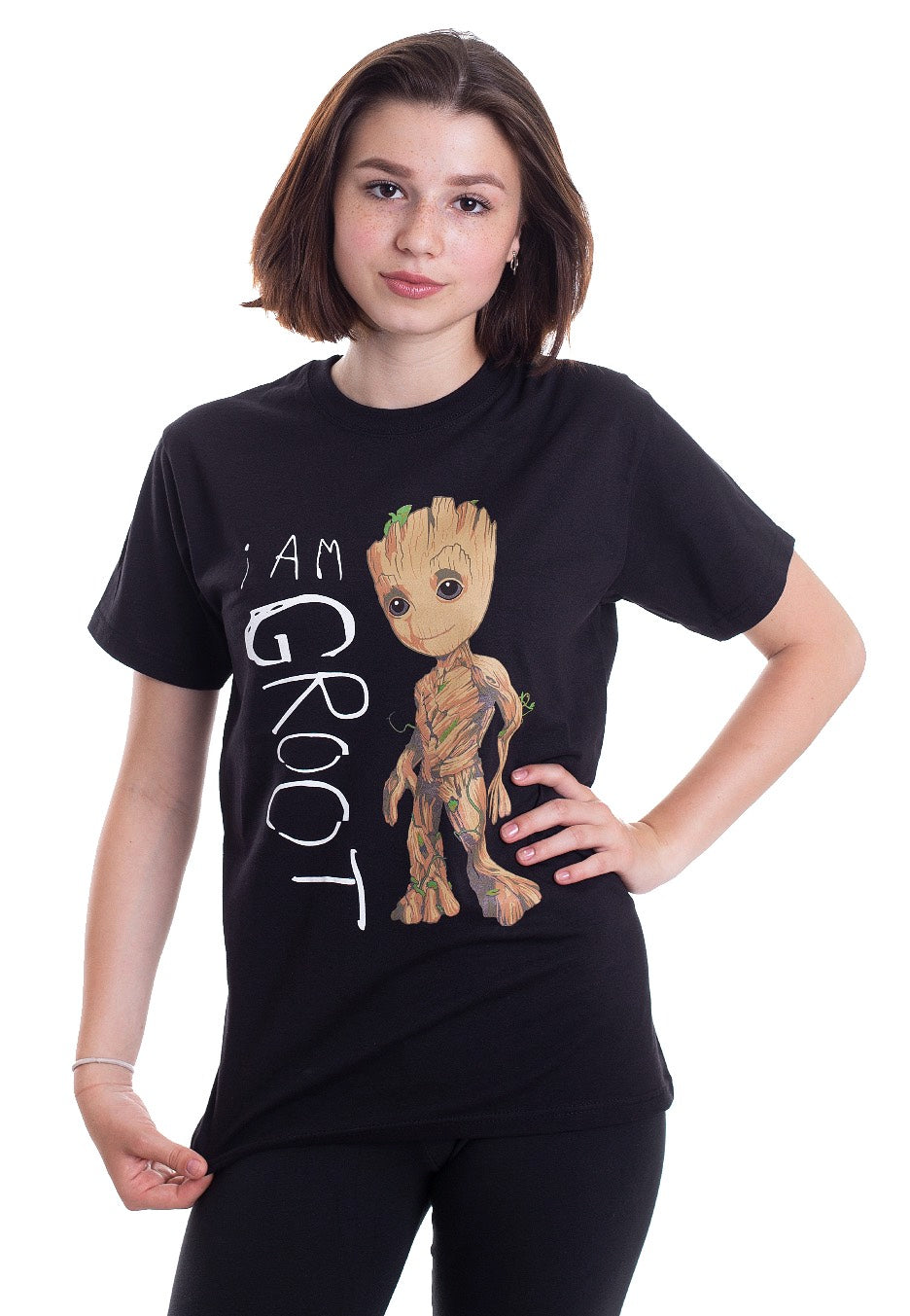 Guardians Of The Galaxy - I Am Groot Scribbles - T-Shirt | Women-Image