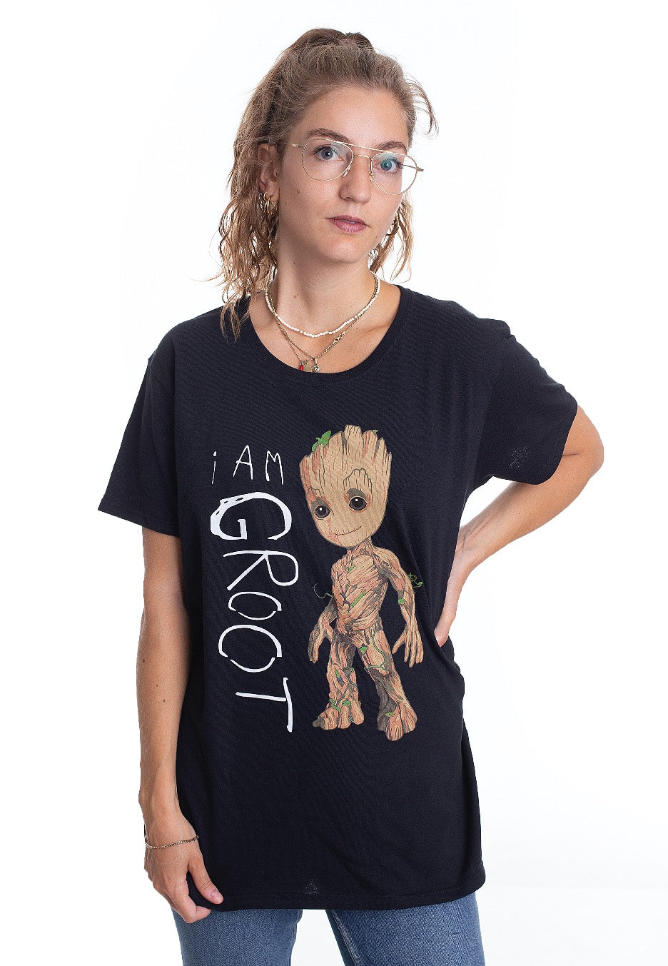 Guardians Of The Galaxy - I Am Groot Scribbles - Girly | Women-Image