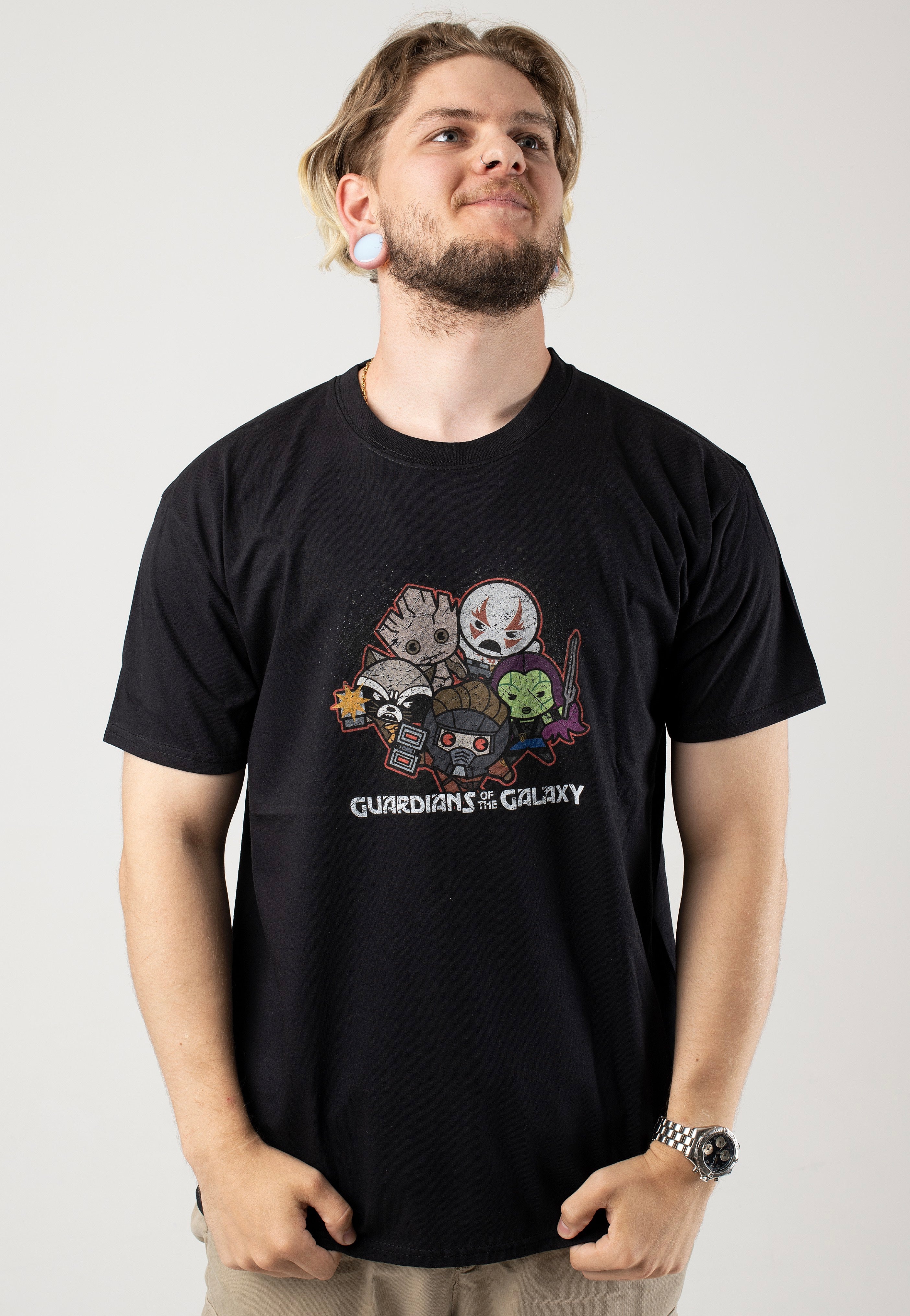 Guardians Of The Galaxy - Space Rocket - T-Shirt | Men-Image