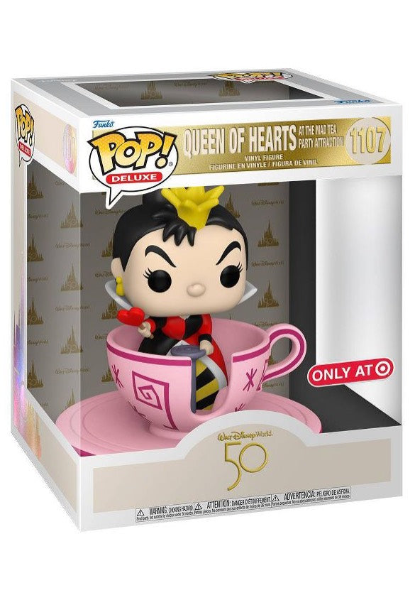 Alice In Wonderland - WDW50 Queen In Teacup POP! Vinyl Deluxe - Funko Pop | Neutral-Image