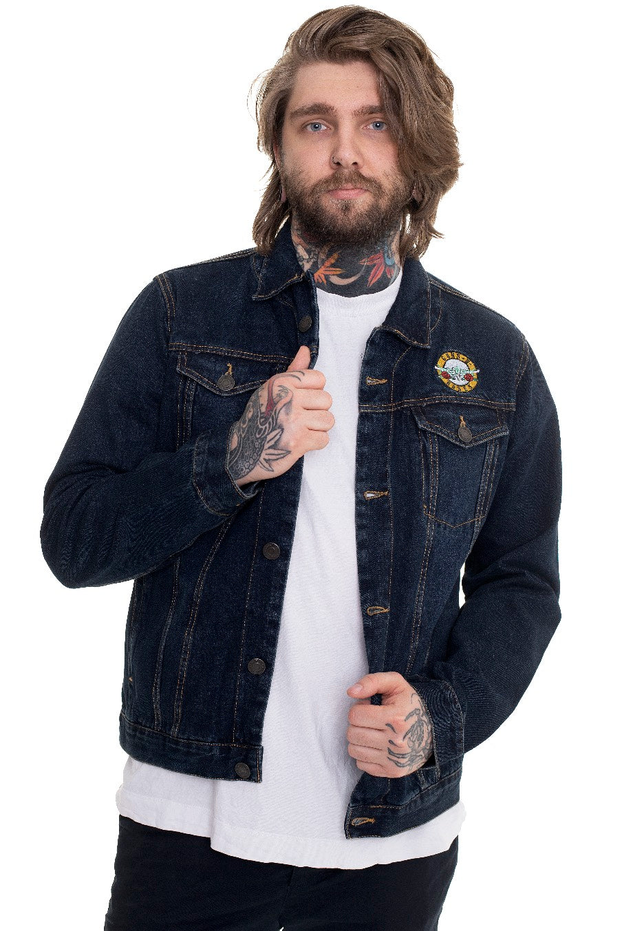 Guns N' Roses - Classic Logo - Jeans Jacket | Men-Image