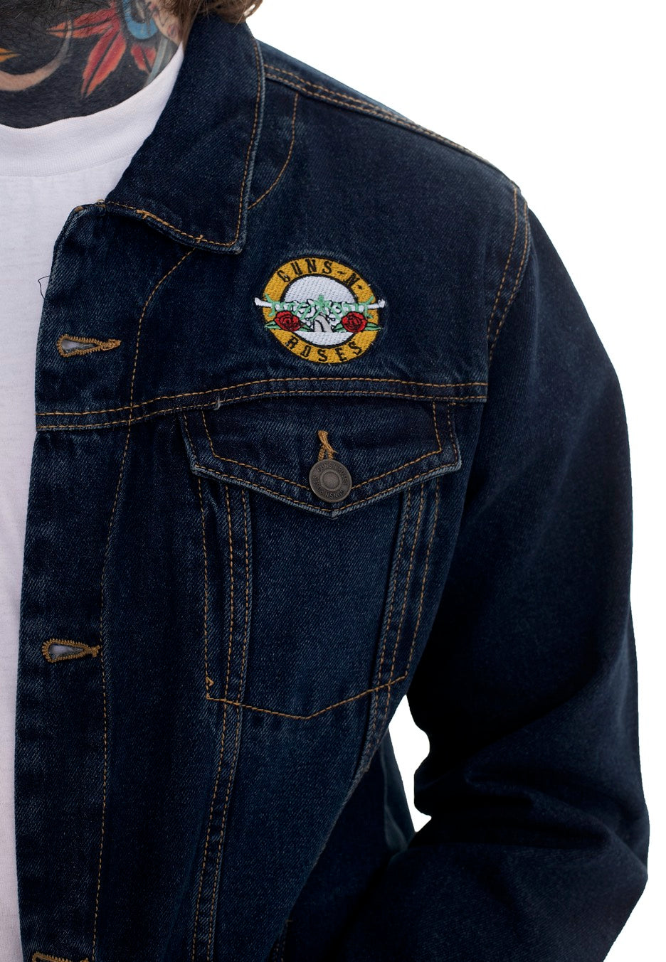 Guns N' Roses - Classic Logo - Jeans Jacket | Men-Image