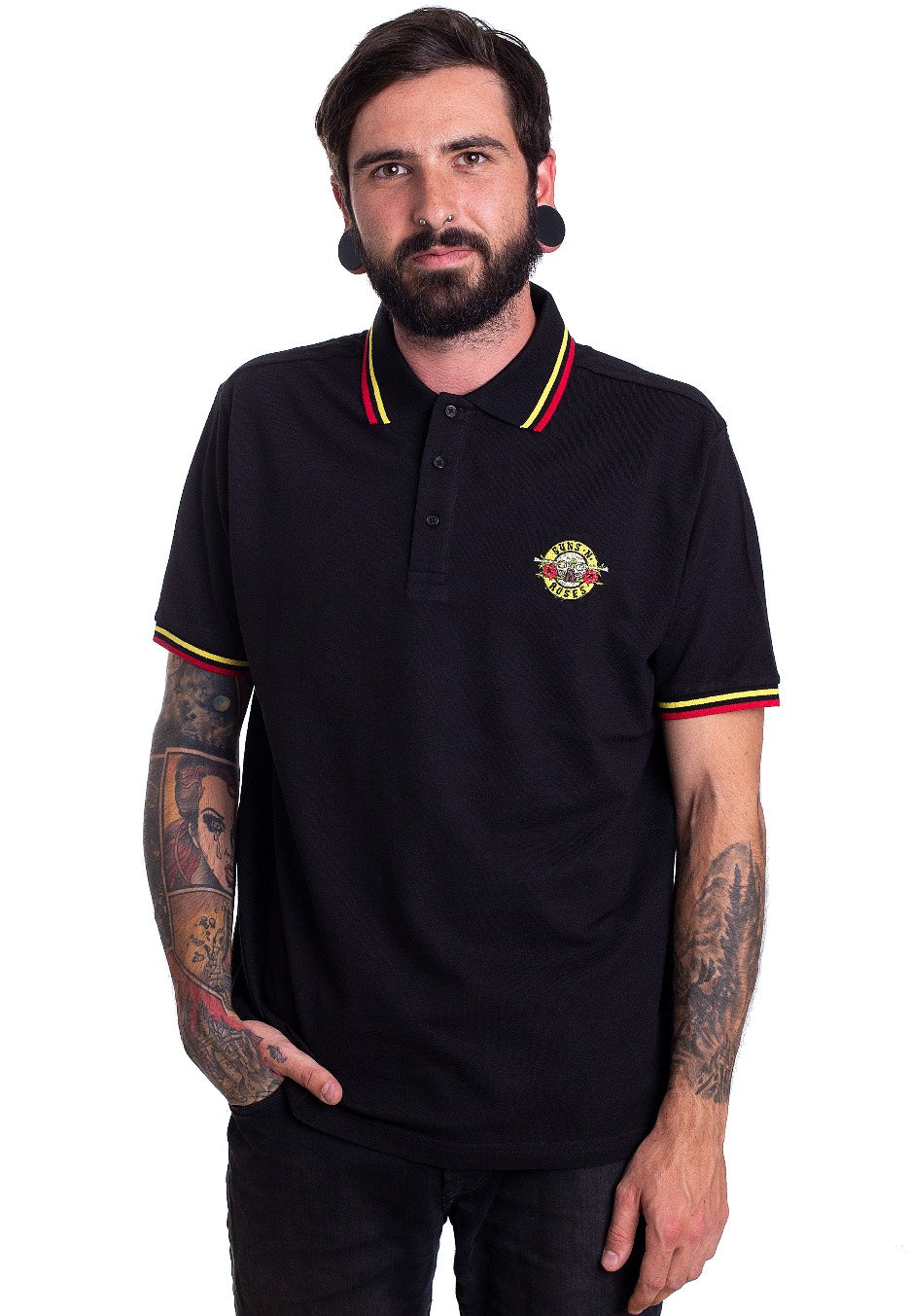 Guns N' Roses - Classic Logo - Polo | Men-Image