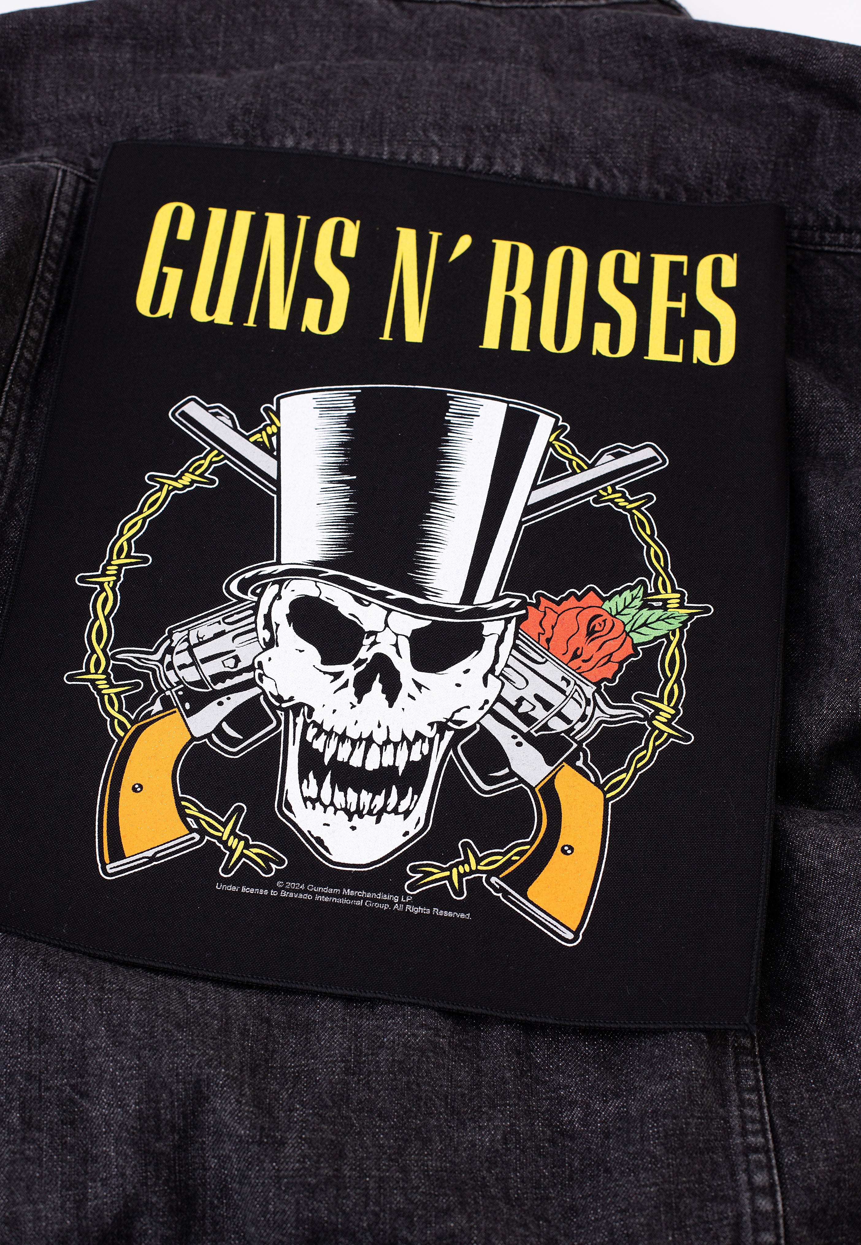 Guns N' Roses - Skull & Guns - Backpatch | Neutral-Image