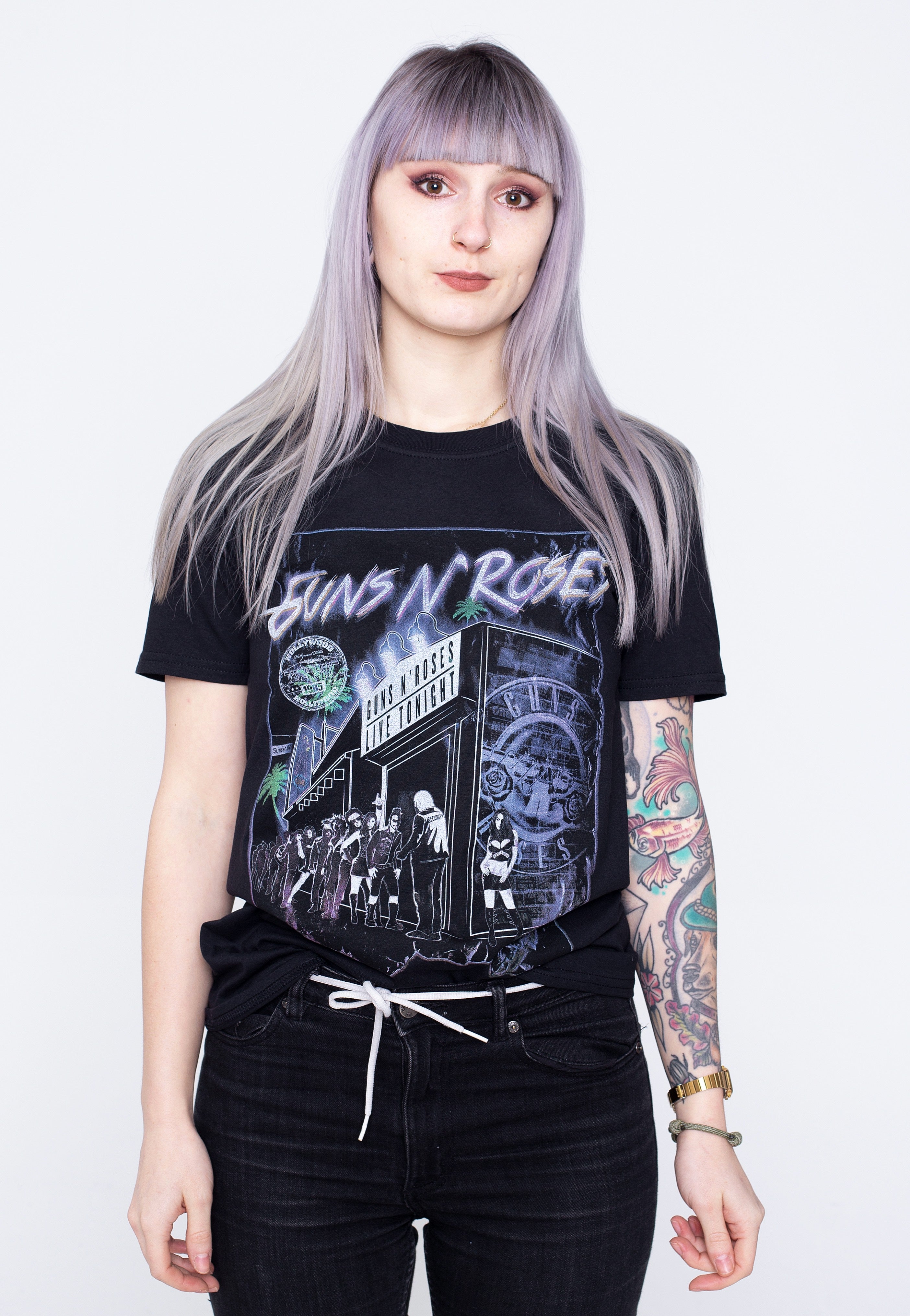 Guns N' Roses - Sunset Boulevard - T-Shirt | Women-Image