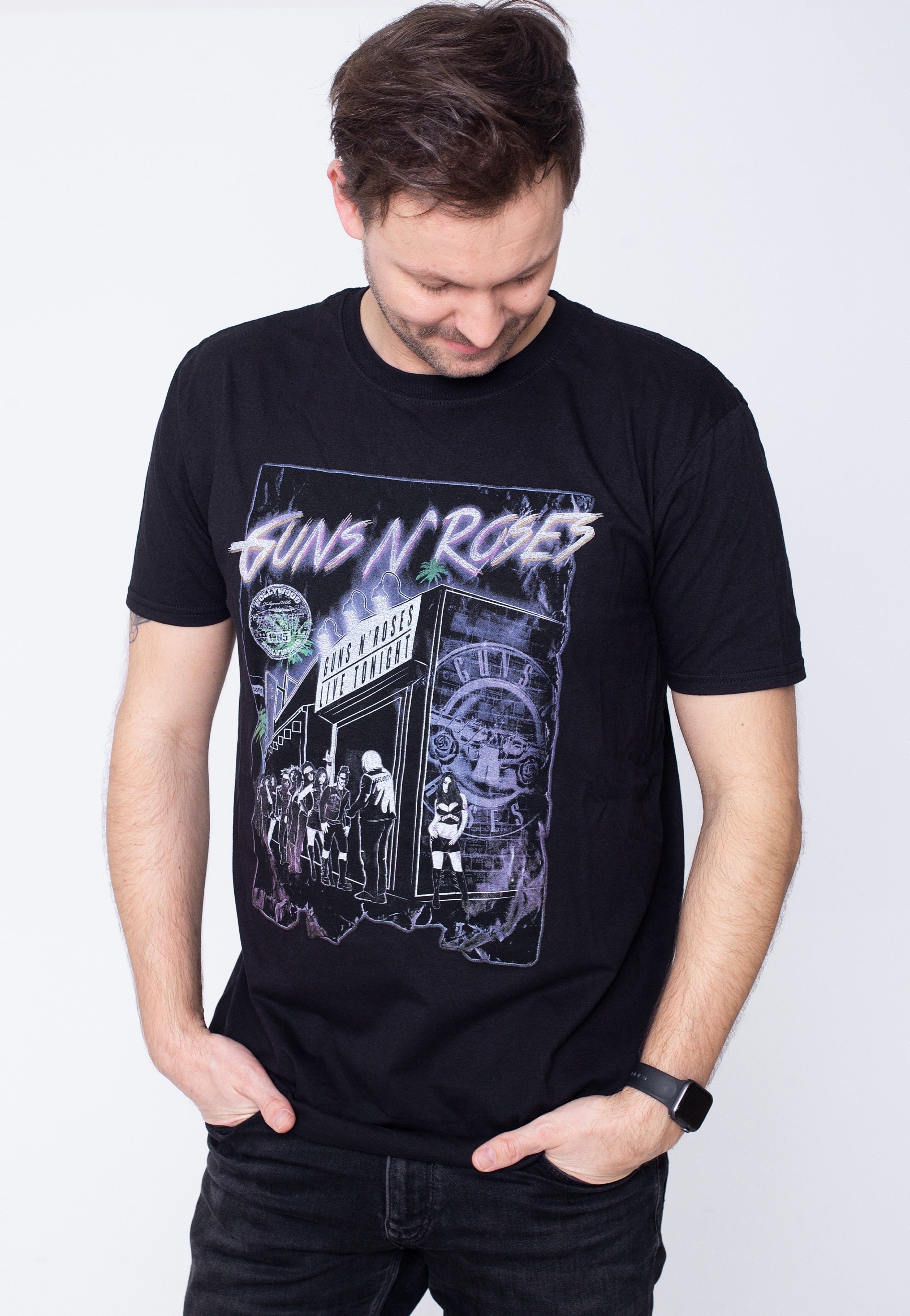 Guns N' Roses - Sunset Boulevard - T-Shirt | Men-Image