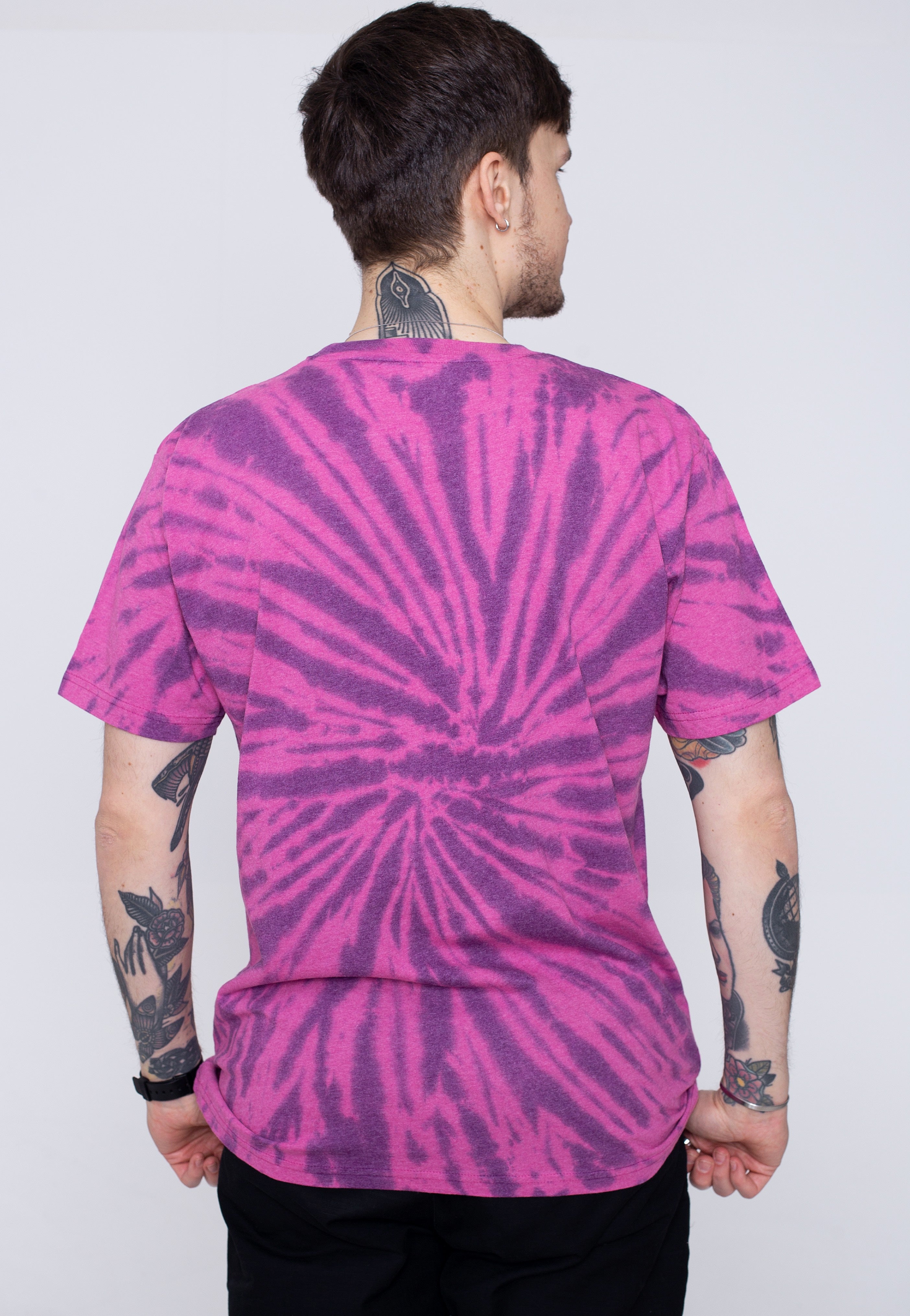 Guns N' Roses - UYI Pistol Dip-Dye Purple - T-Shirt | Men-Image