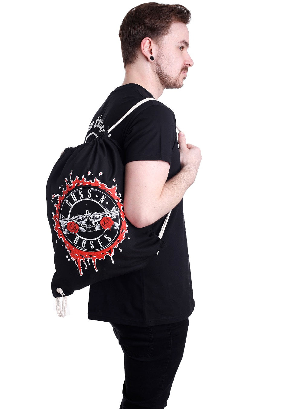 Guns N' Roses - Bloody Bullet Drawstring - Backpack | Neutral-Image