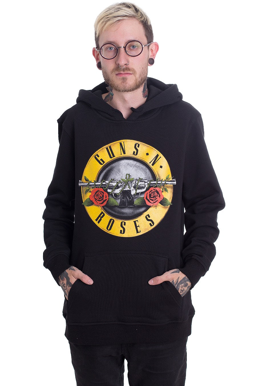 Guns N' Roses - Bullet Logo - Hoodie | Men-Image