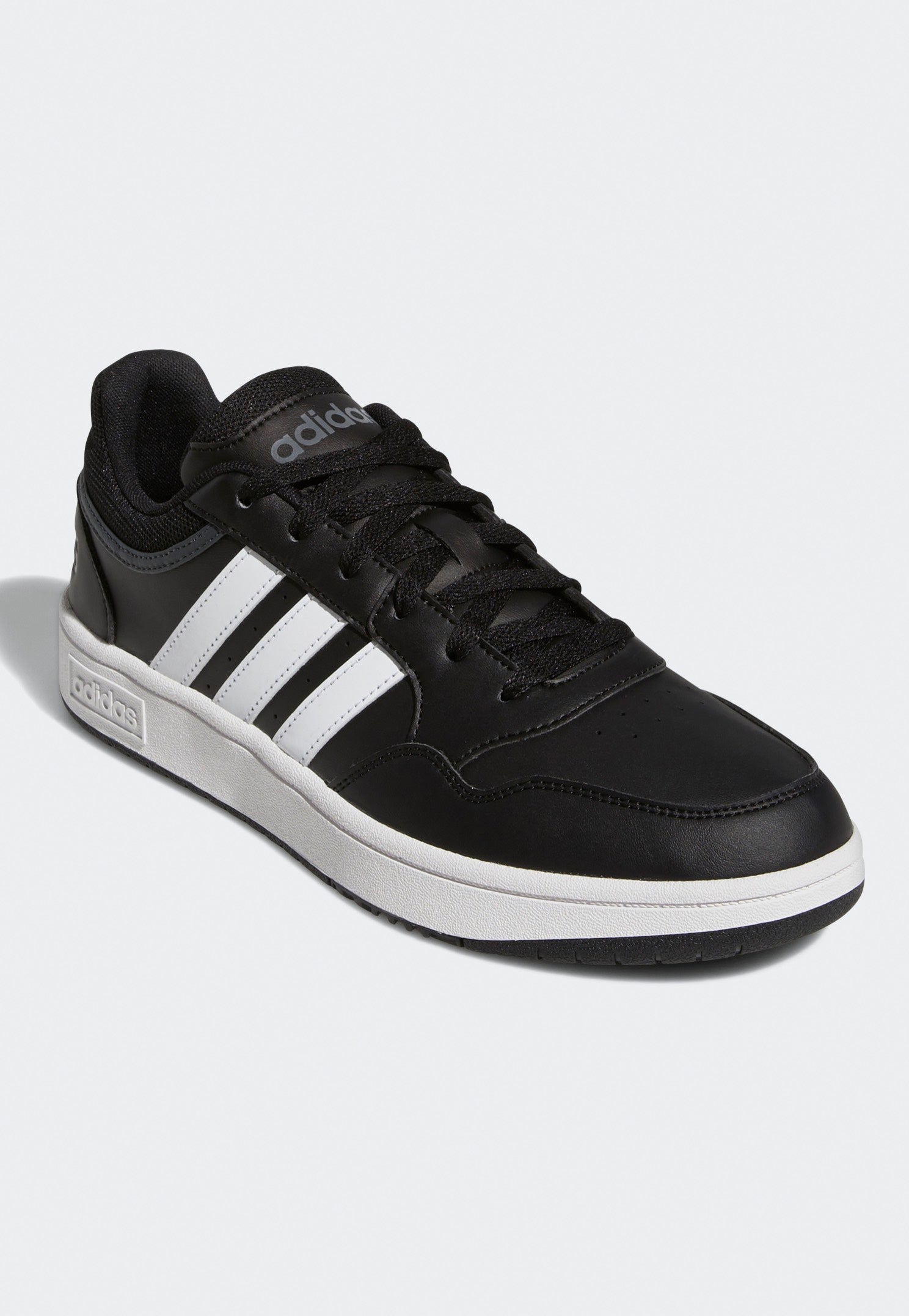 Adidas - Hoops 3.0 Cblack/Ftwwht/Gresix - Shoes | Men-Image