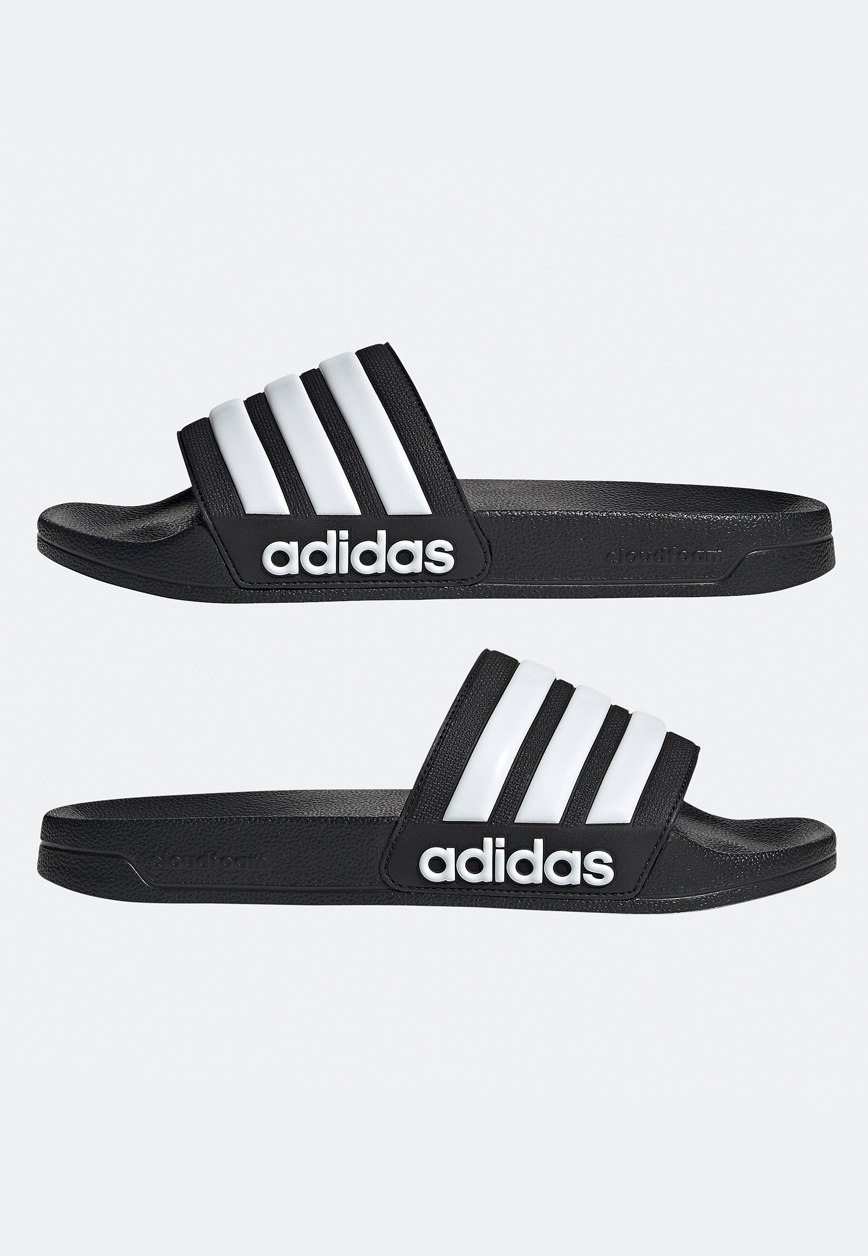 Adidas - Adilette Shower Cblack/Ftwwht/Cblack - Slides | Men-Image