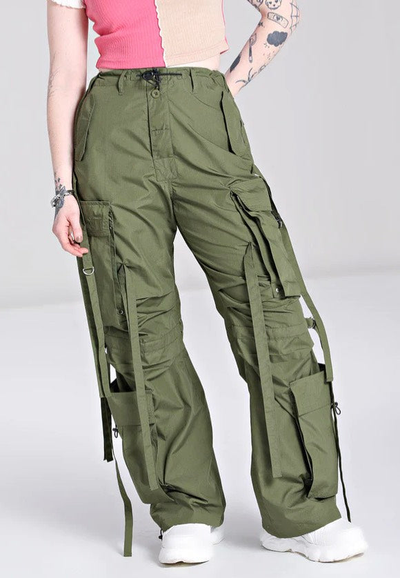 Hellbunny - Octopus Green Green - Pants | Women-Image