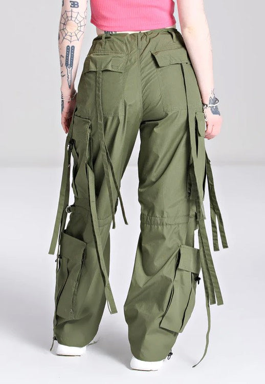 Hellbunny - Octopus Green Green - Pants | Women-Image