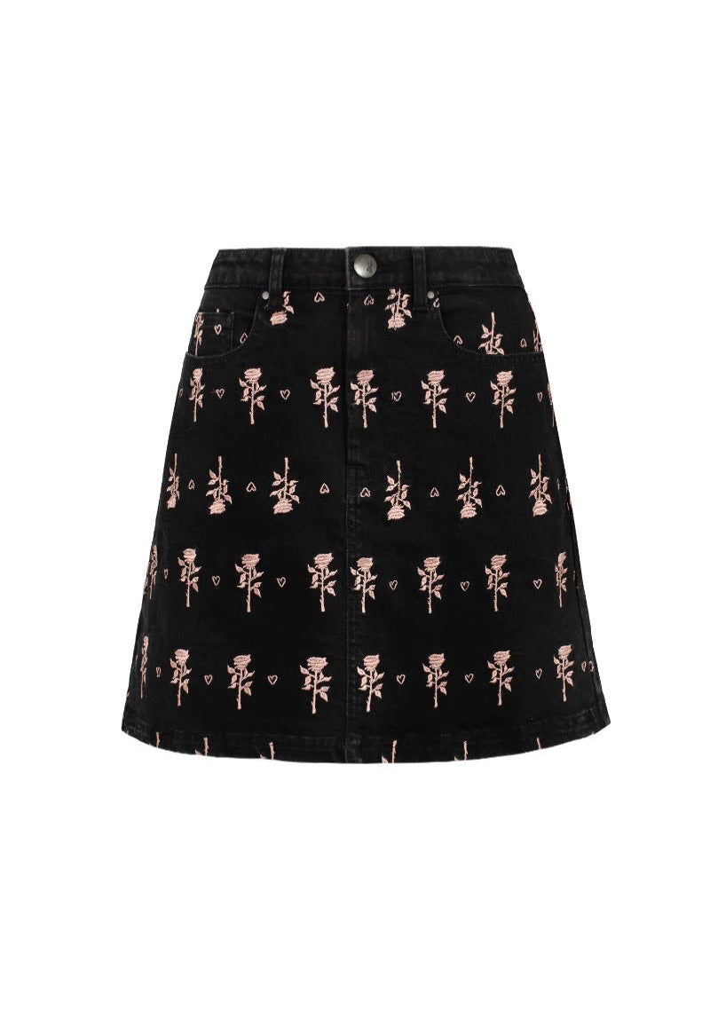 Hellbunny - The Lover Black - Skirt | Women-Image