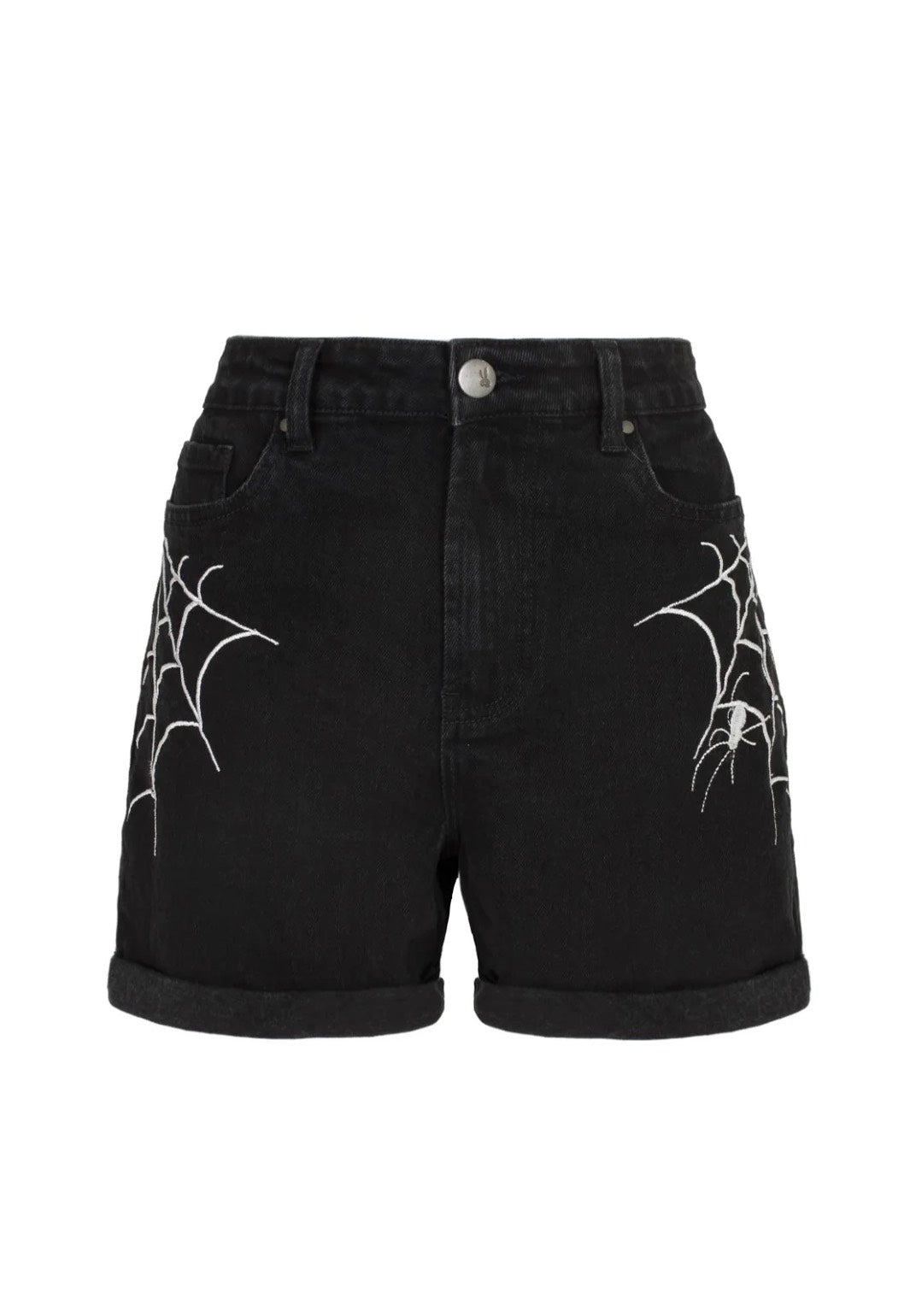 Hellbunny - Arania Black - Shorts | Women-Image