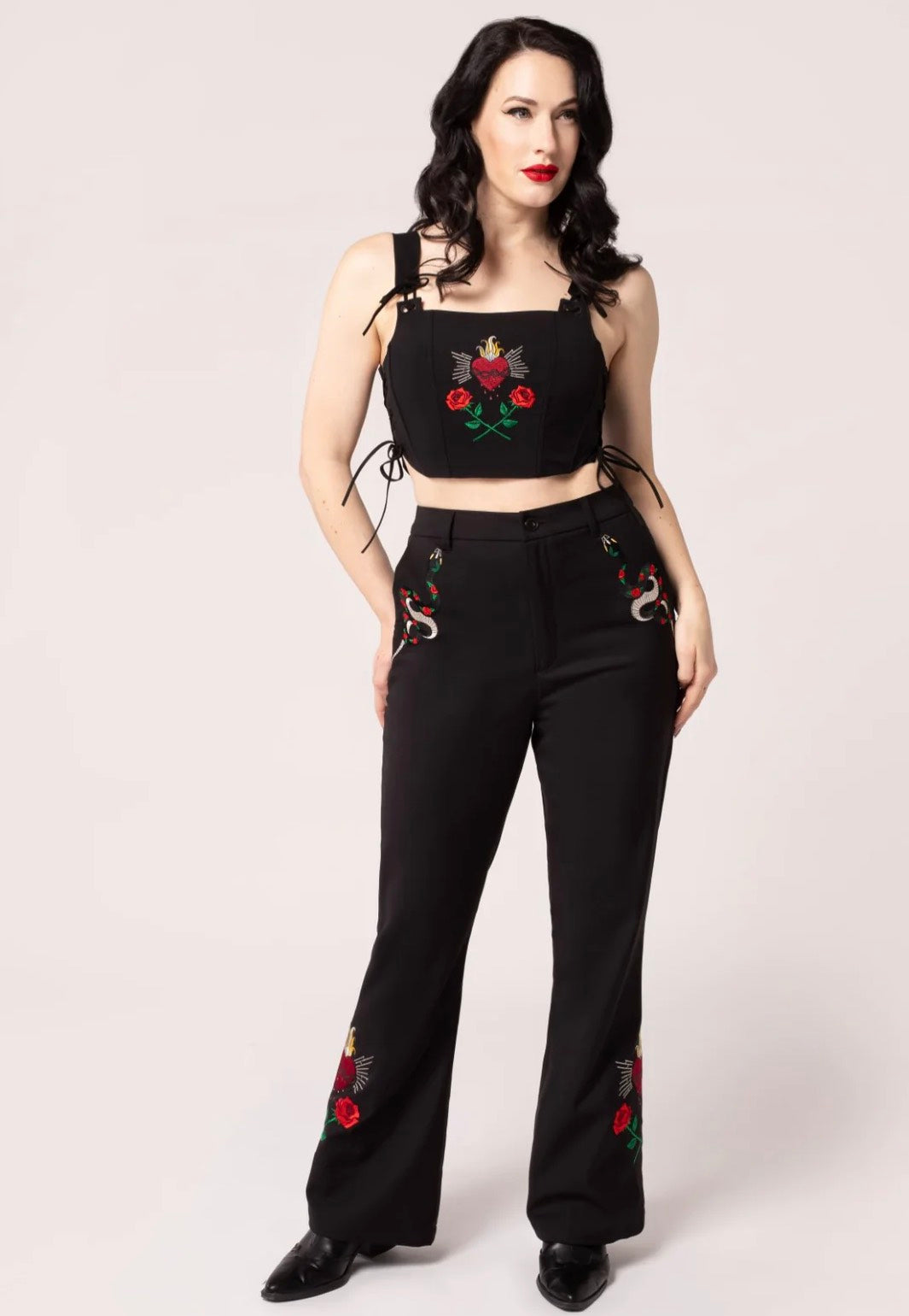 Hellbunny - Viva Maria Black - Pants | Women-Image