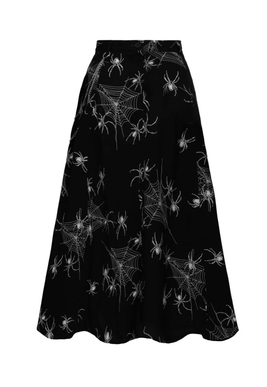 Hellbunny - Grungy Spider - Skirt | Women-Image