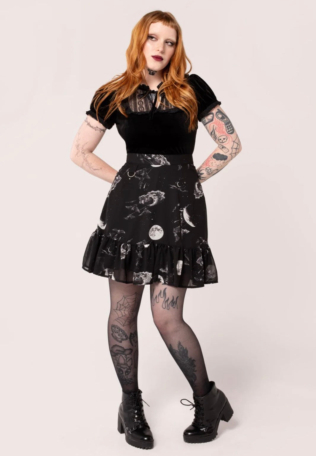 Hellbunny - Over The Moon - Skirt | Women-Image