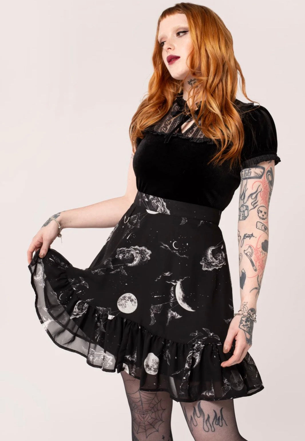 Hellbunny - Over The Moon - Skirt | Women-Image